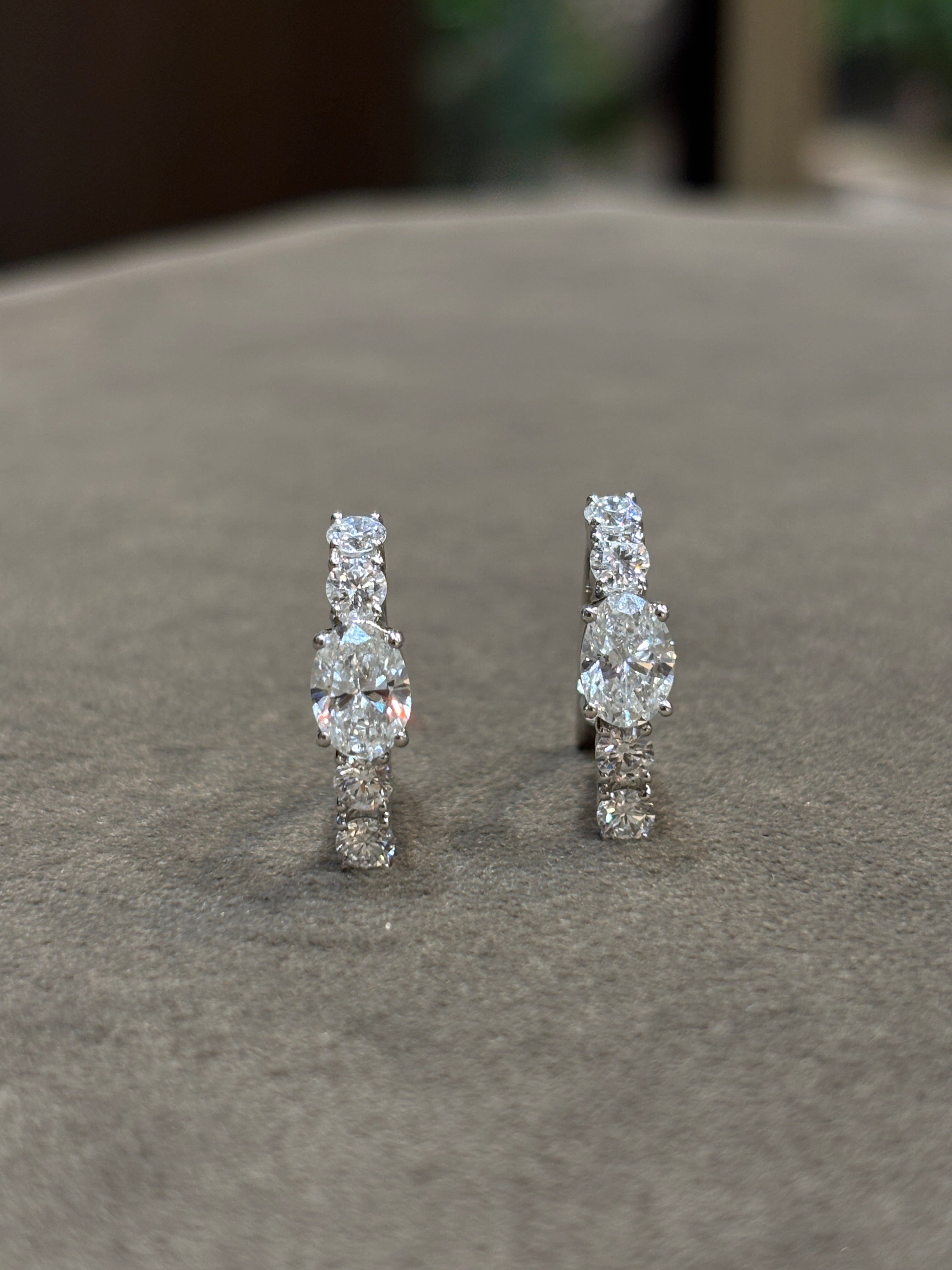 Hidden Grace Lab Diamond Earring - Fiona Diamonds - Fiona Diamonds
