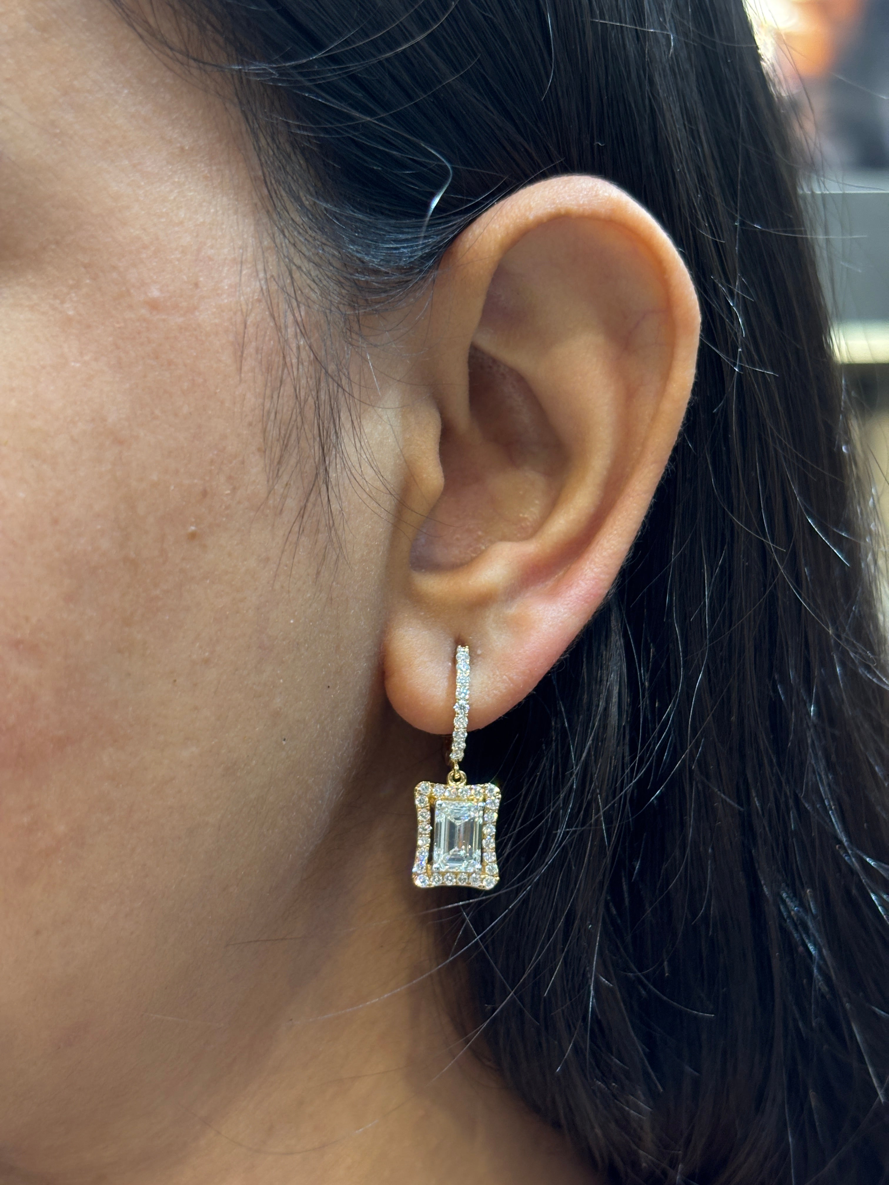 Infinite Bloom Lab Diamond Earring - Fiona Diamonds - Fiona Diamonds