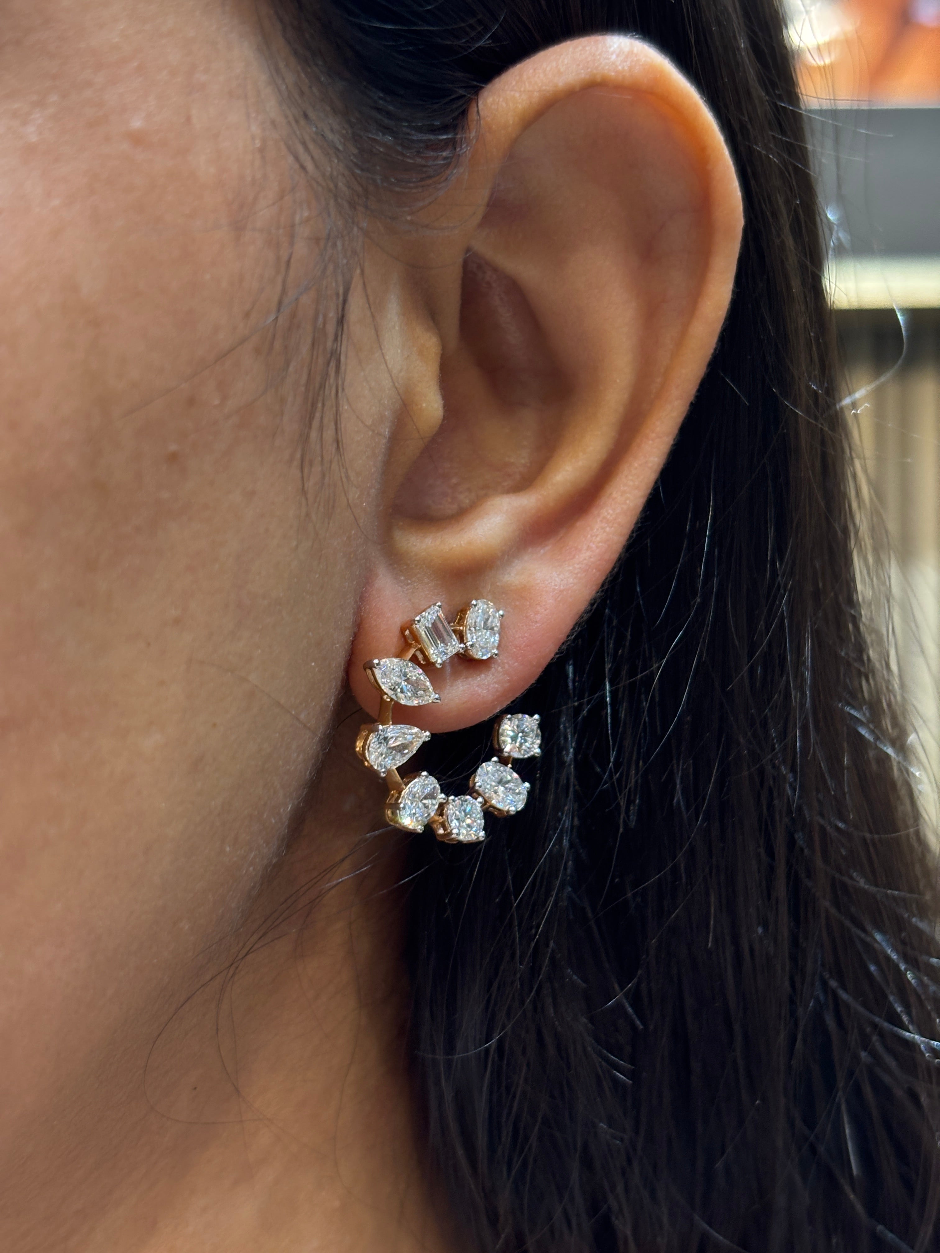 Velvet Mirage Lab Diamond Earring - Fiona Diamonds - Fiona Diamonds