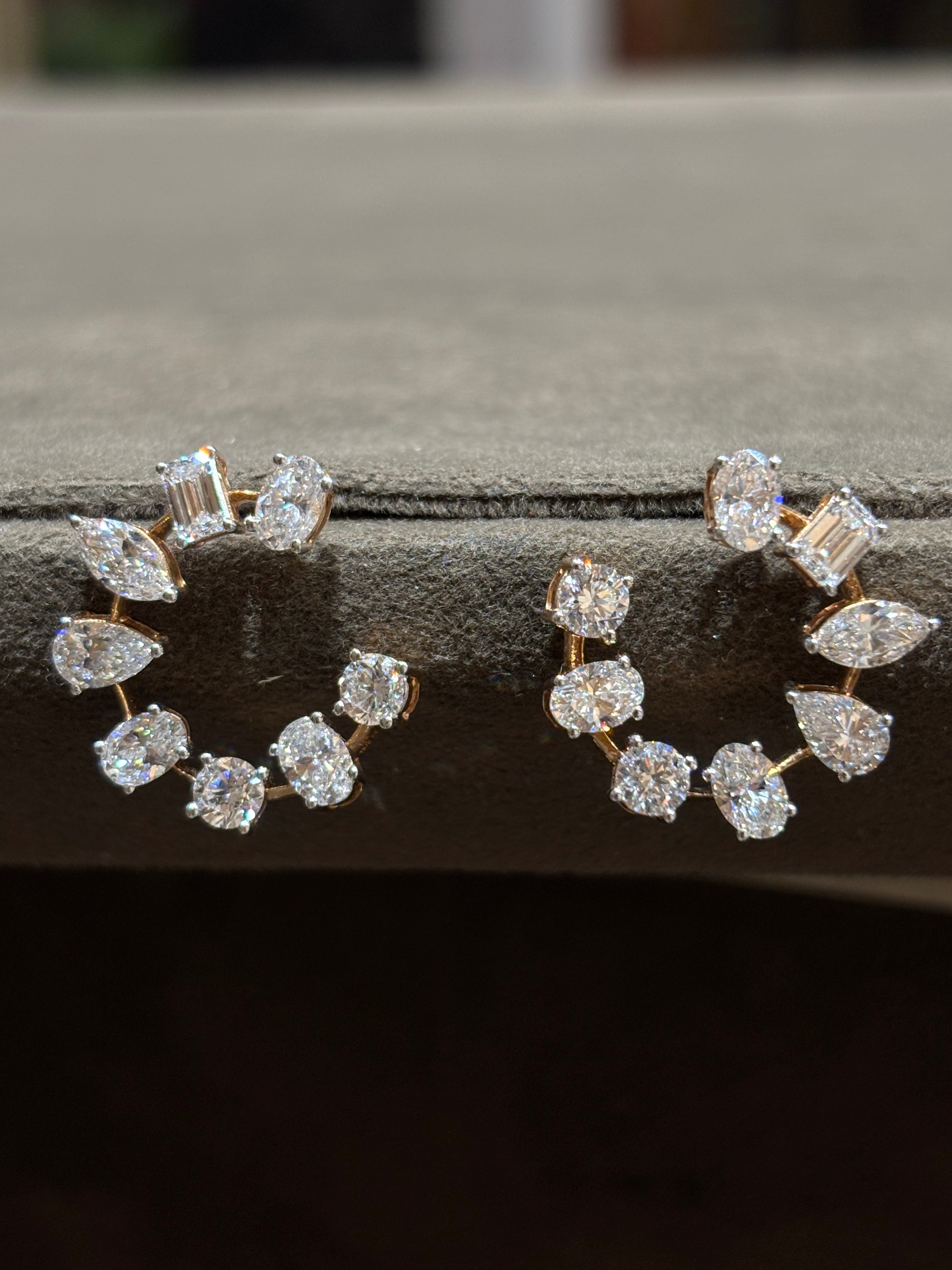 Velvet Mirage Lab Diamond Earring - Fiona Diamonds - Fiona Diamonds