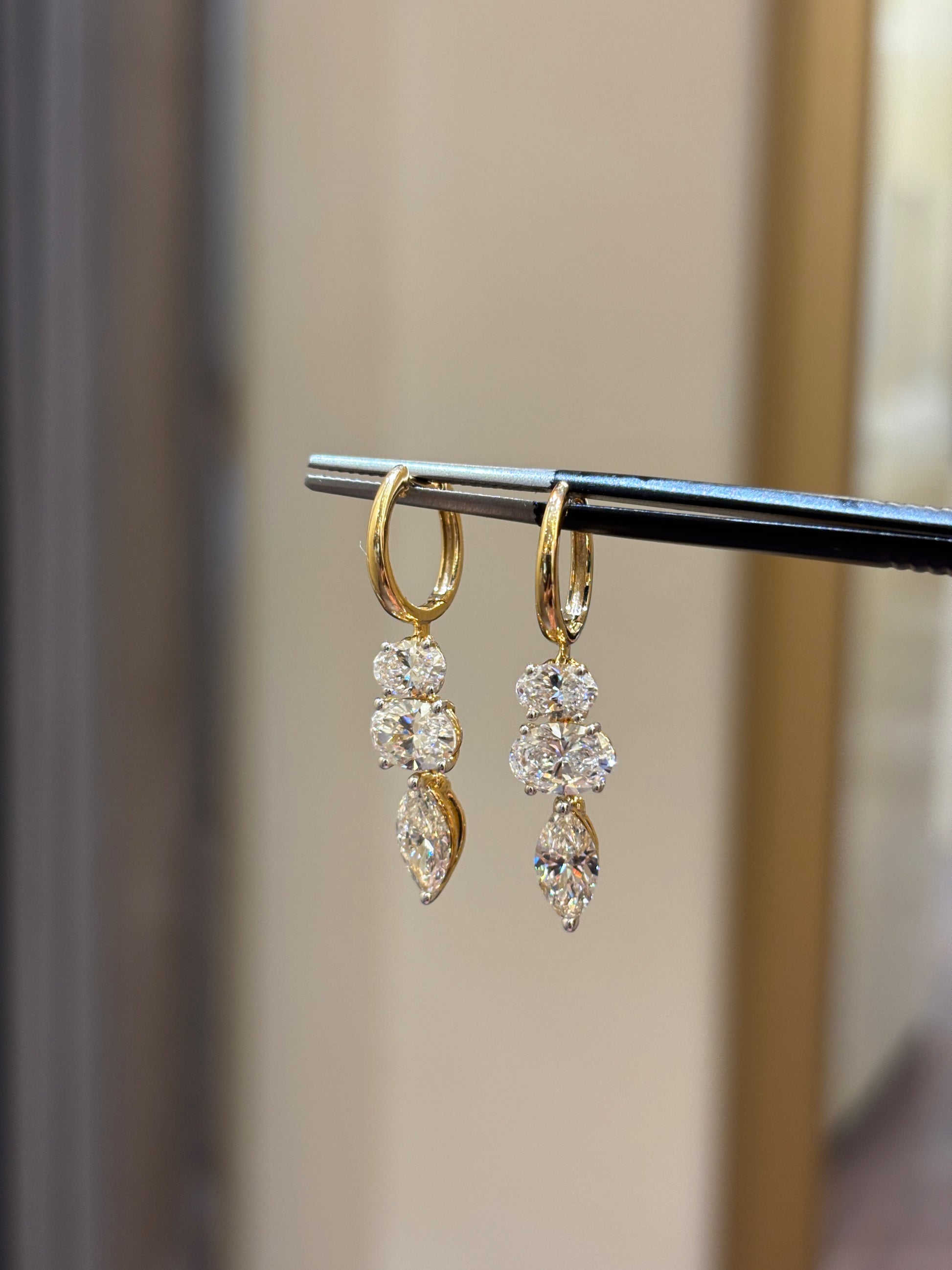 Kaashvi Lab Diamond Earring