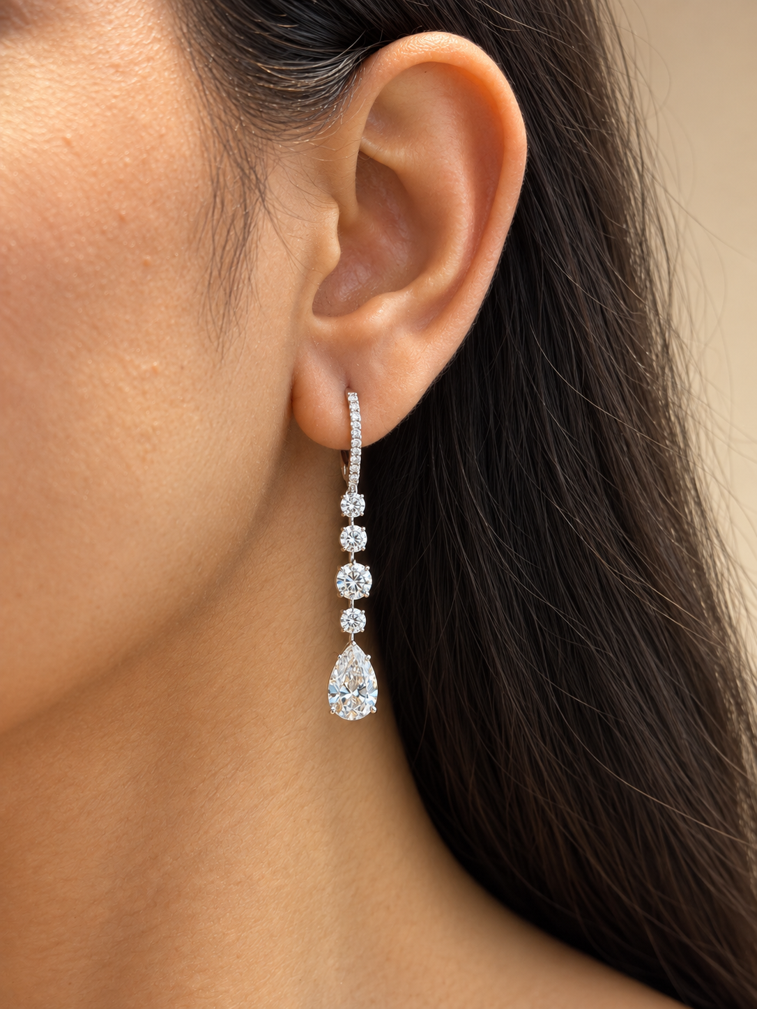 Selvane Mircal Lab Grown Diamond Earring