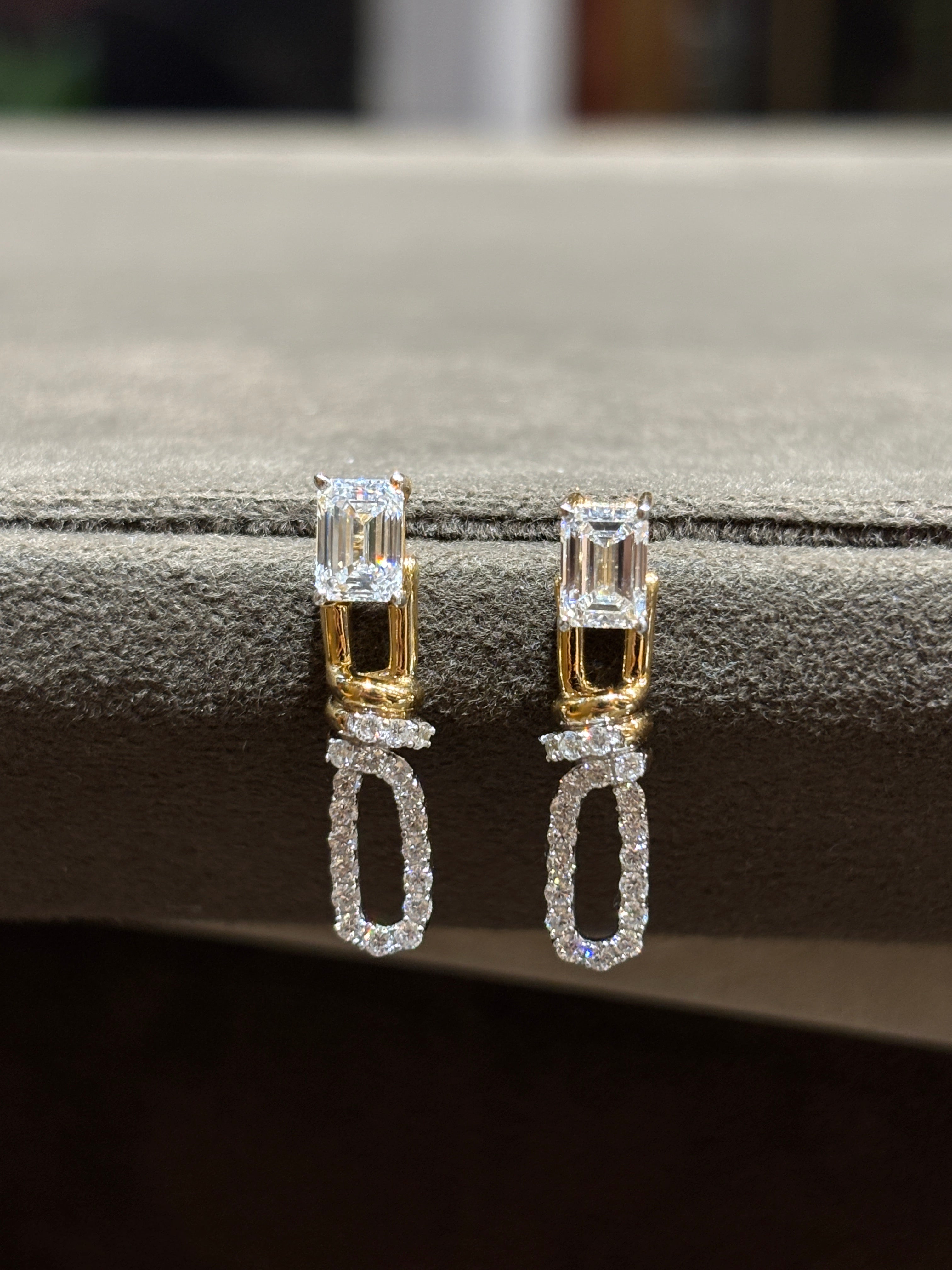 Secret Promise Lab Diamond Earring - Fiona Diamonds - Fiona Diamonds