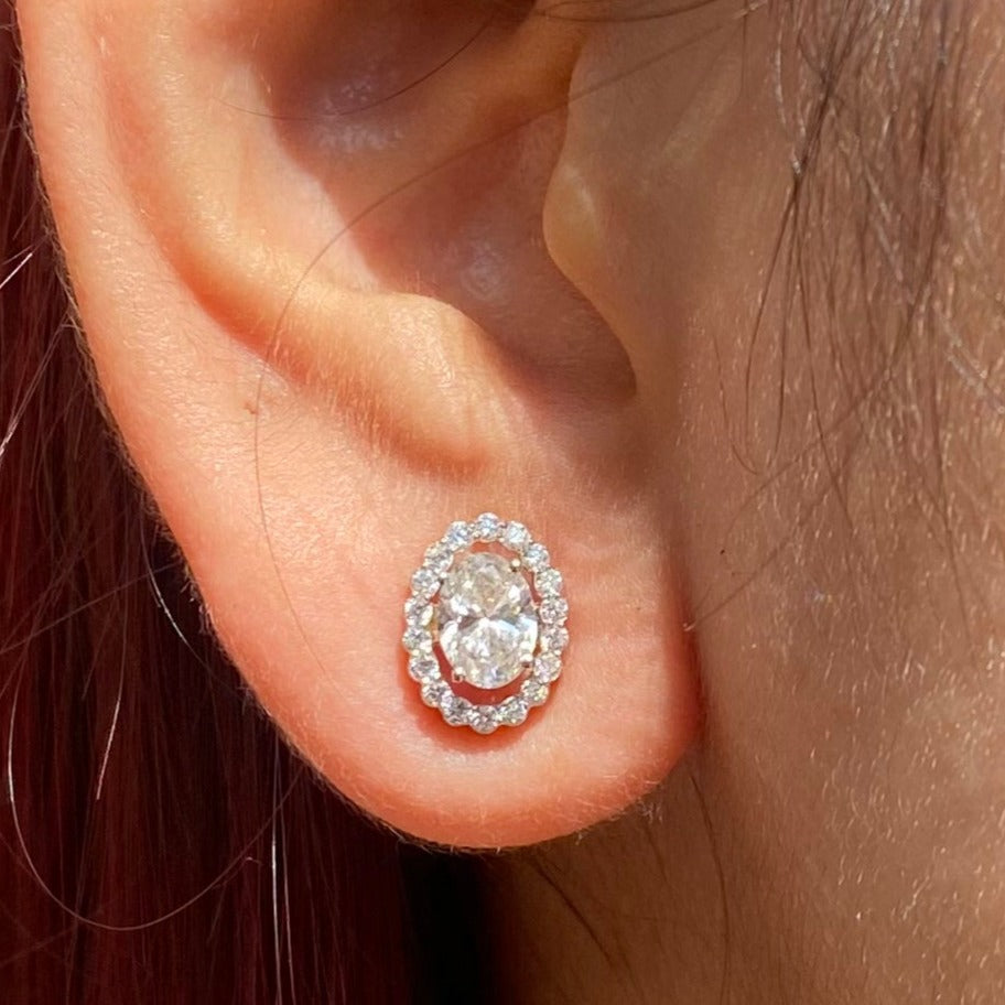 Omnilert Lab Grown Diamond Earrings - Fiona Diamonds - Fiona Diamonds
