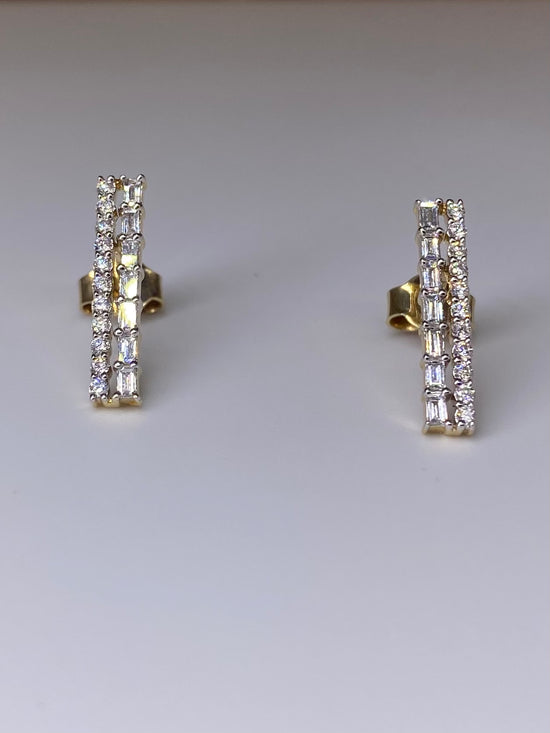 Chic Aurora Lab Diamond Earring
