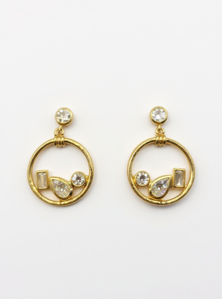 Tasha Hug Lab Diamond Earring