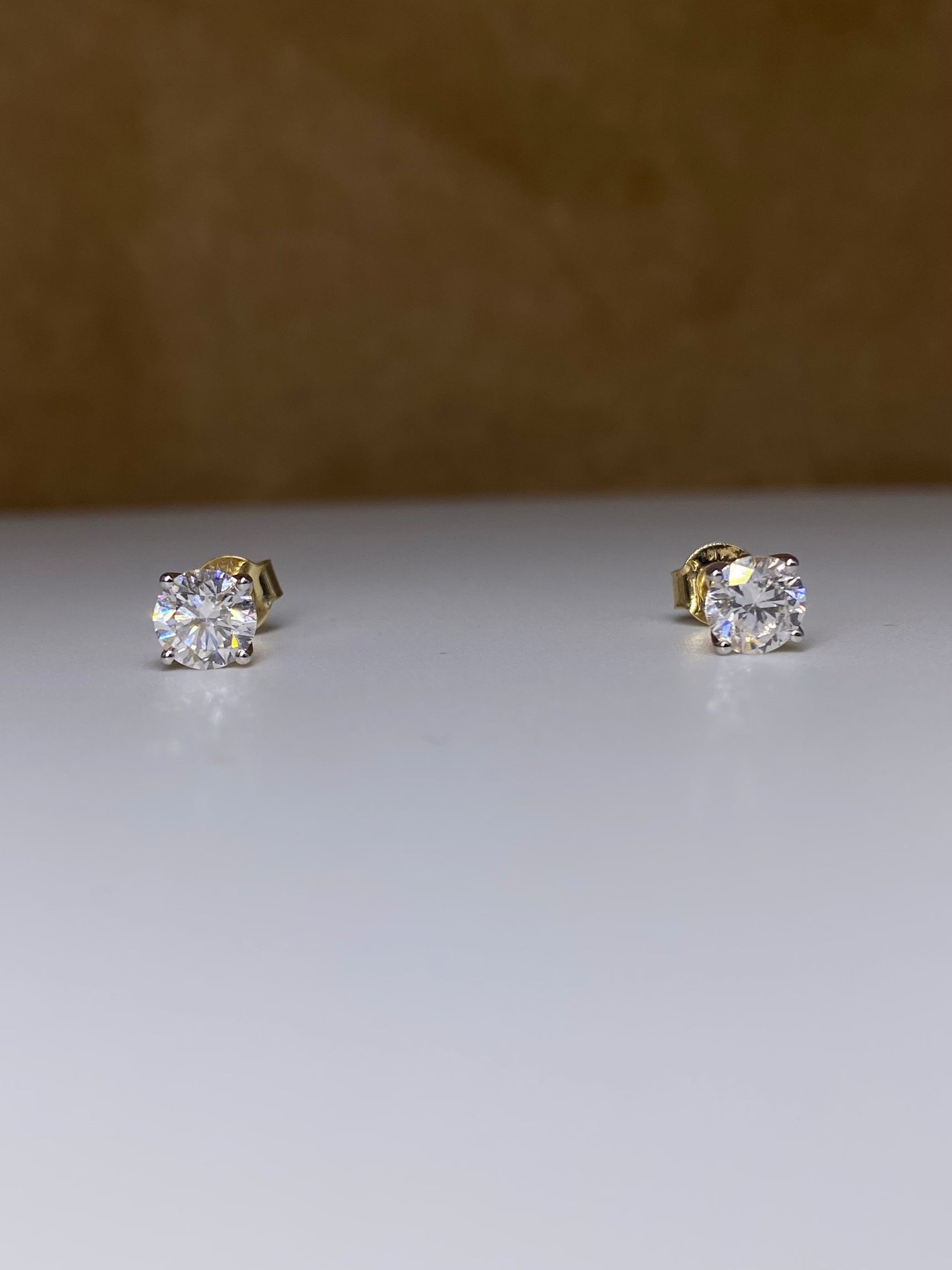 Mina Drop Lab Diamond Earring