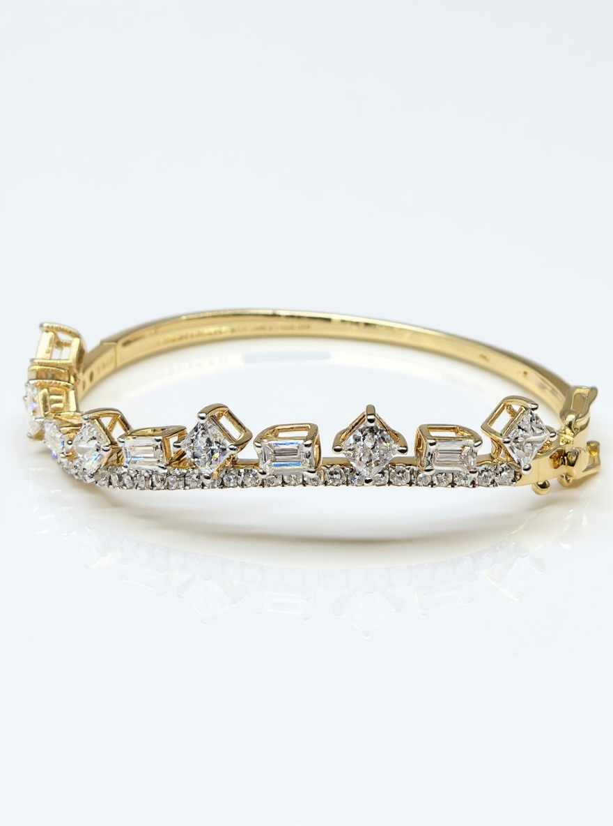 Fina Dot Lab Diamond Bracelet