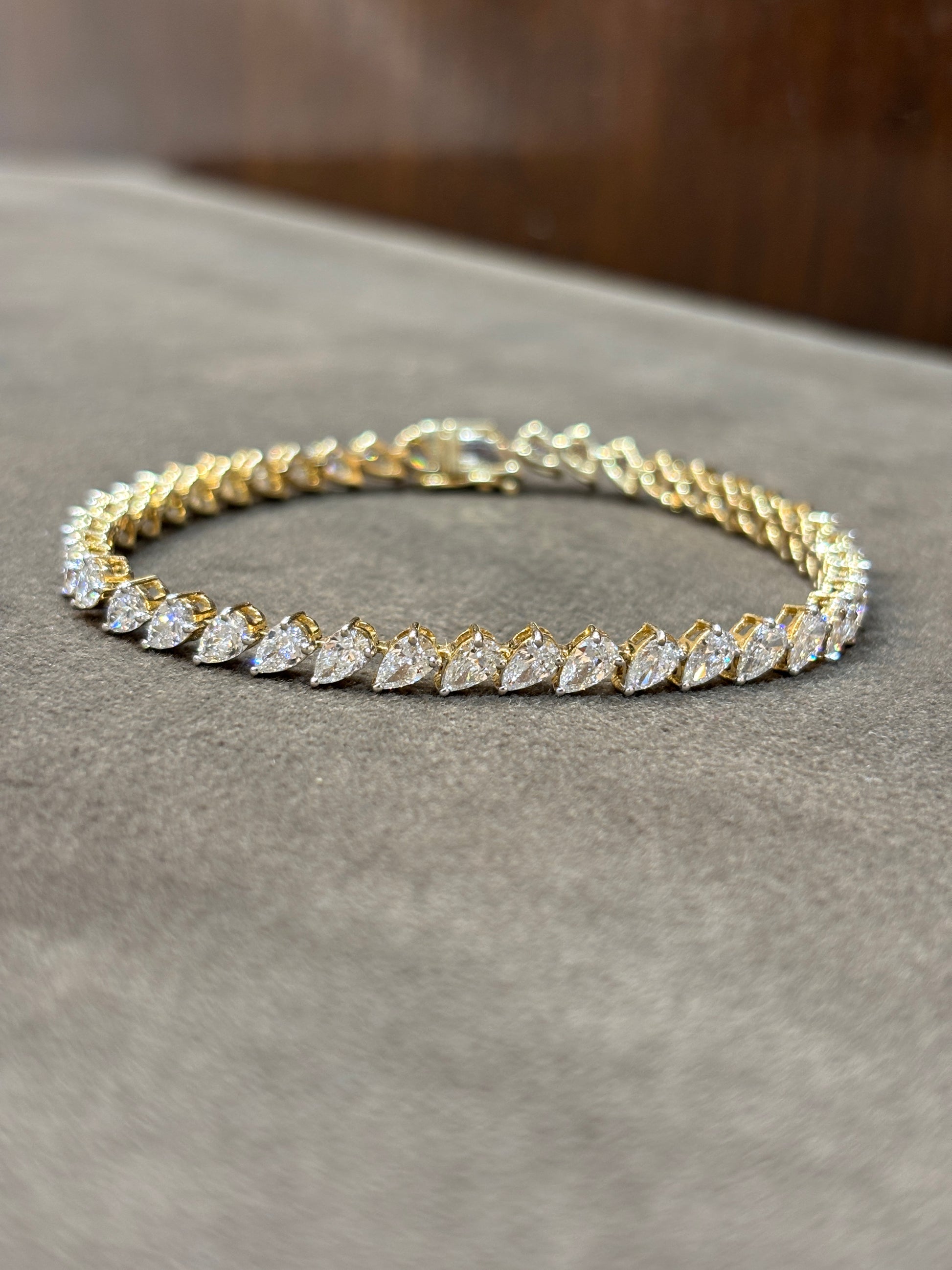 Lunar Grace Lab Diamond Bracelet