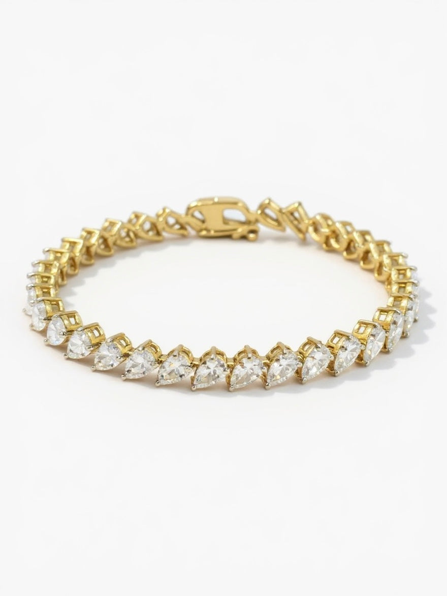 Lunar Grace Lab Diamond Bracelet