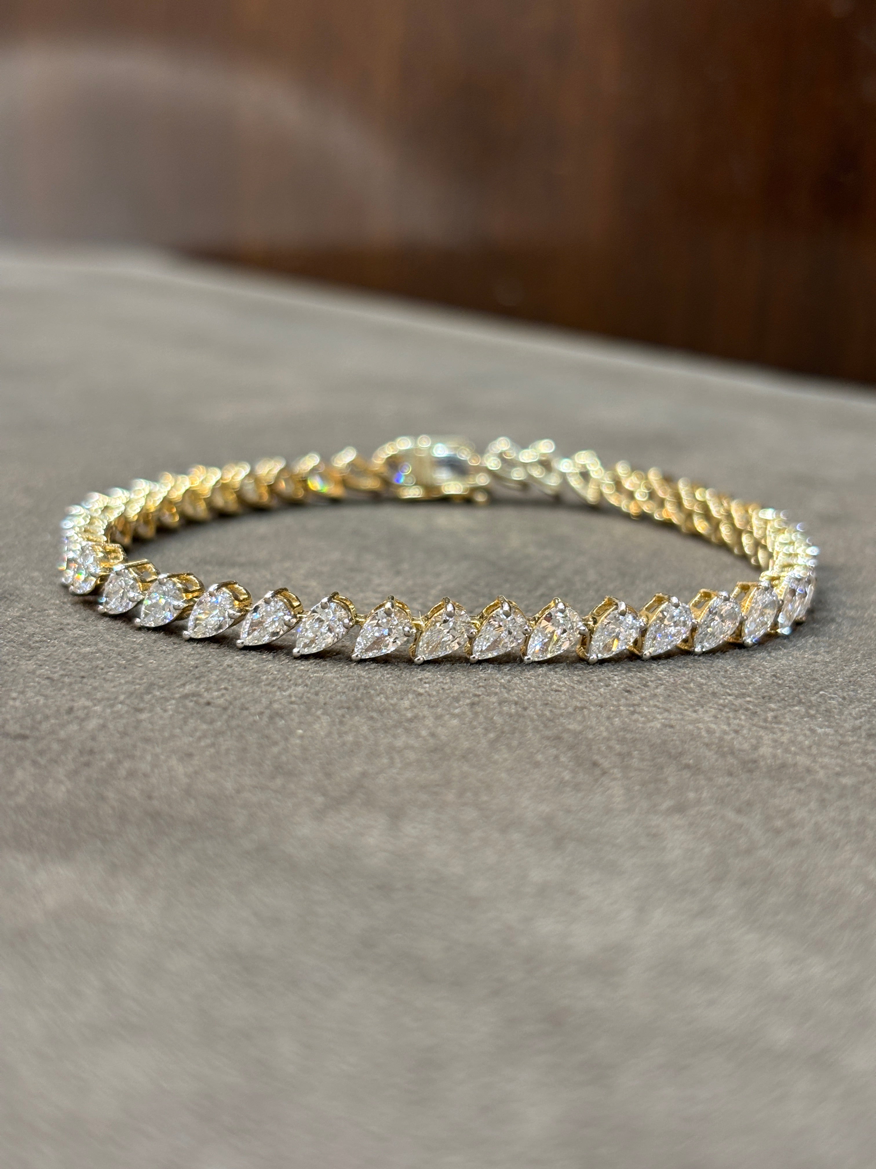 Lunar Grace Lab Diamond Bracelet