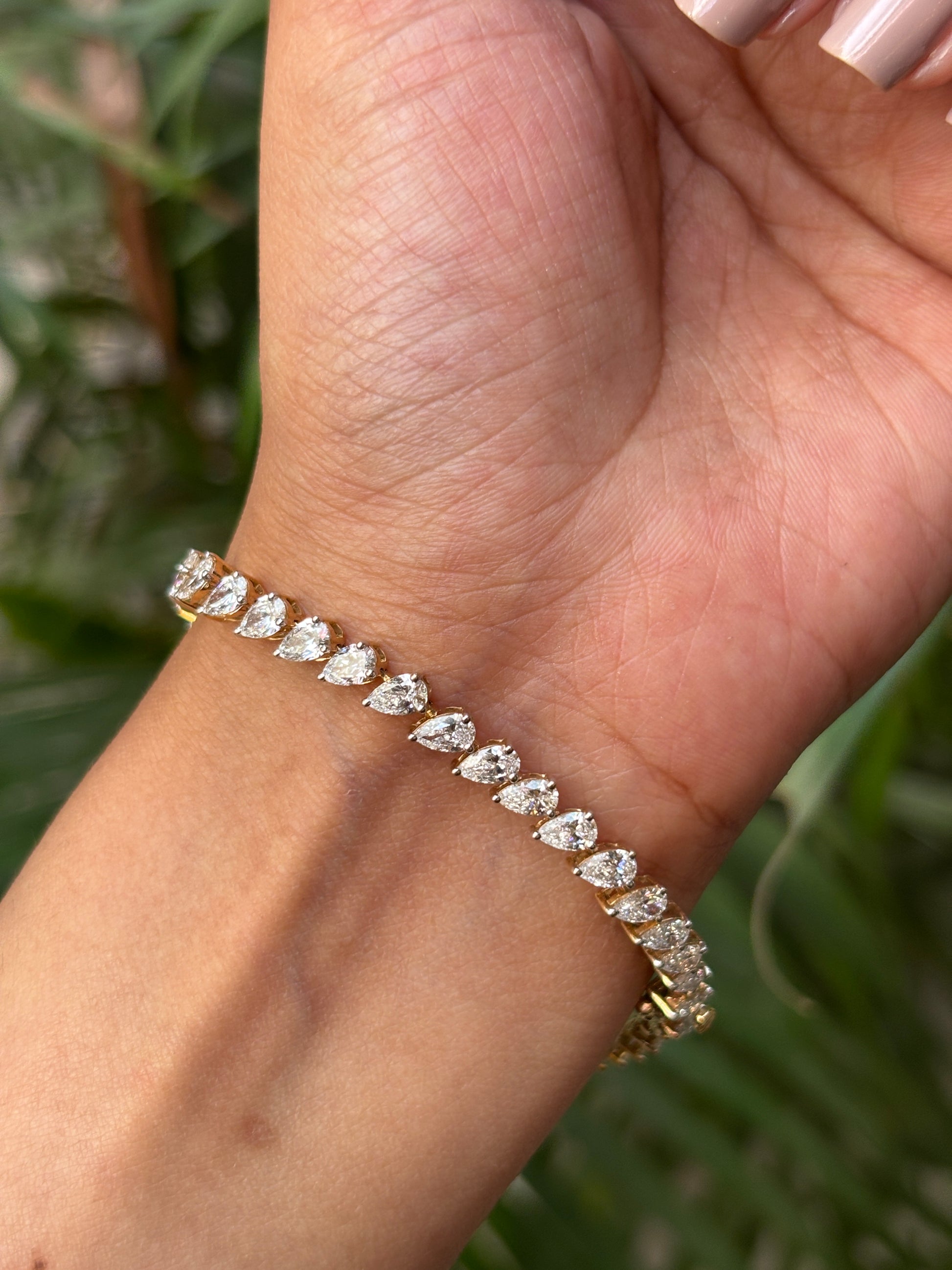Lunar Grace Lab Diamond Bracelet