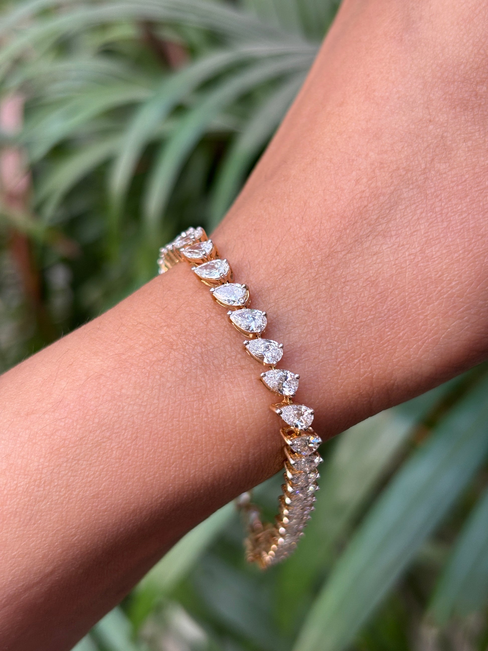 Lunar Grace Lab Diamond Bracelet
