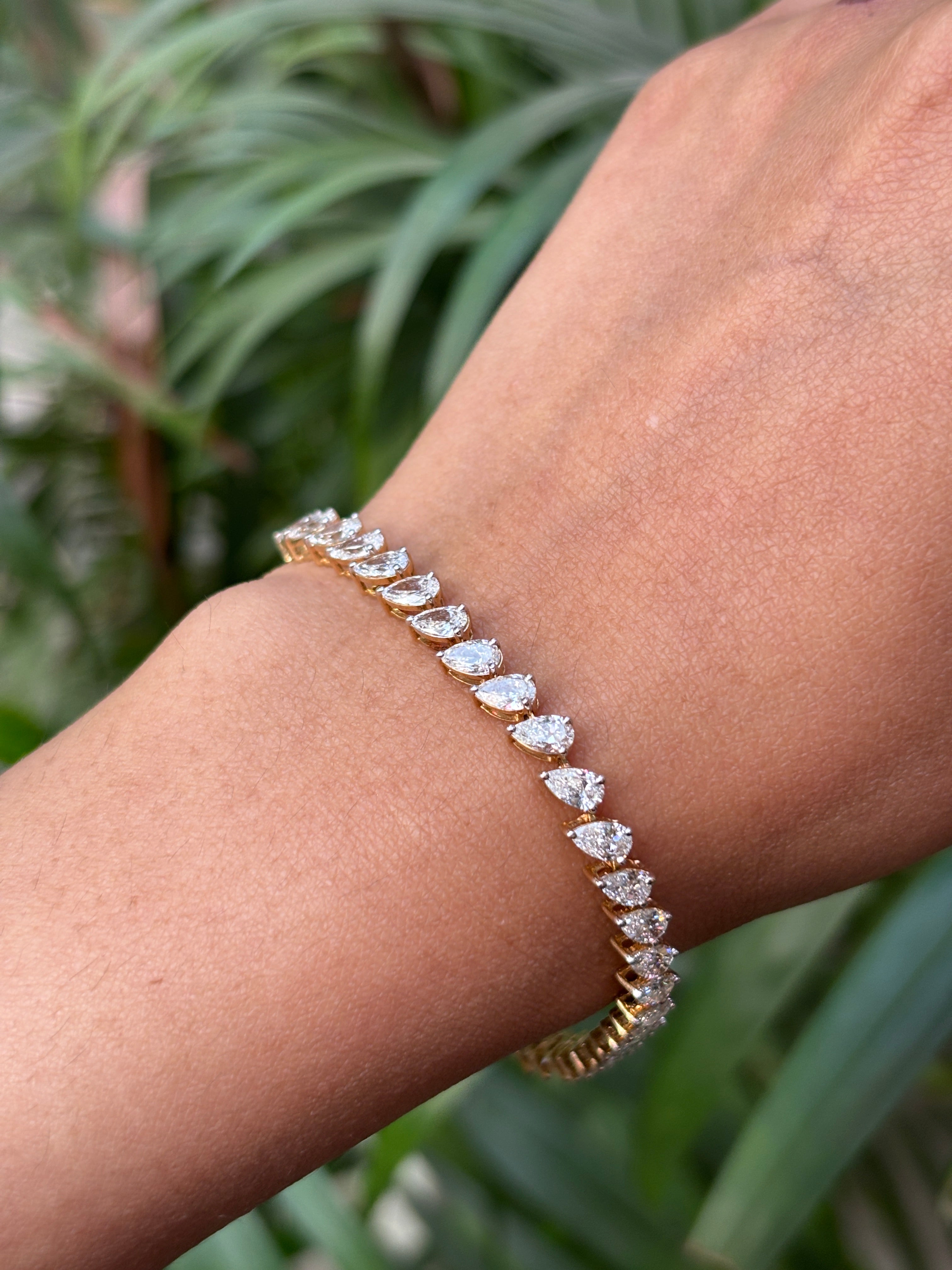 Lunar Grace Lab Diamond Bracelet