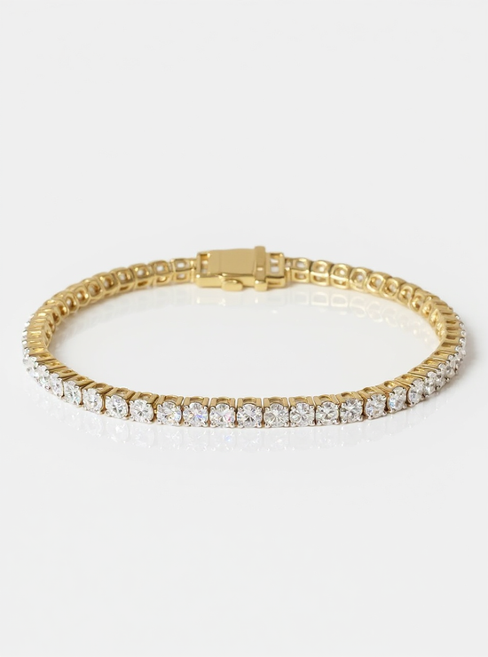 Satin Crown Lab Diamond Bracelet