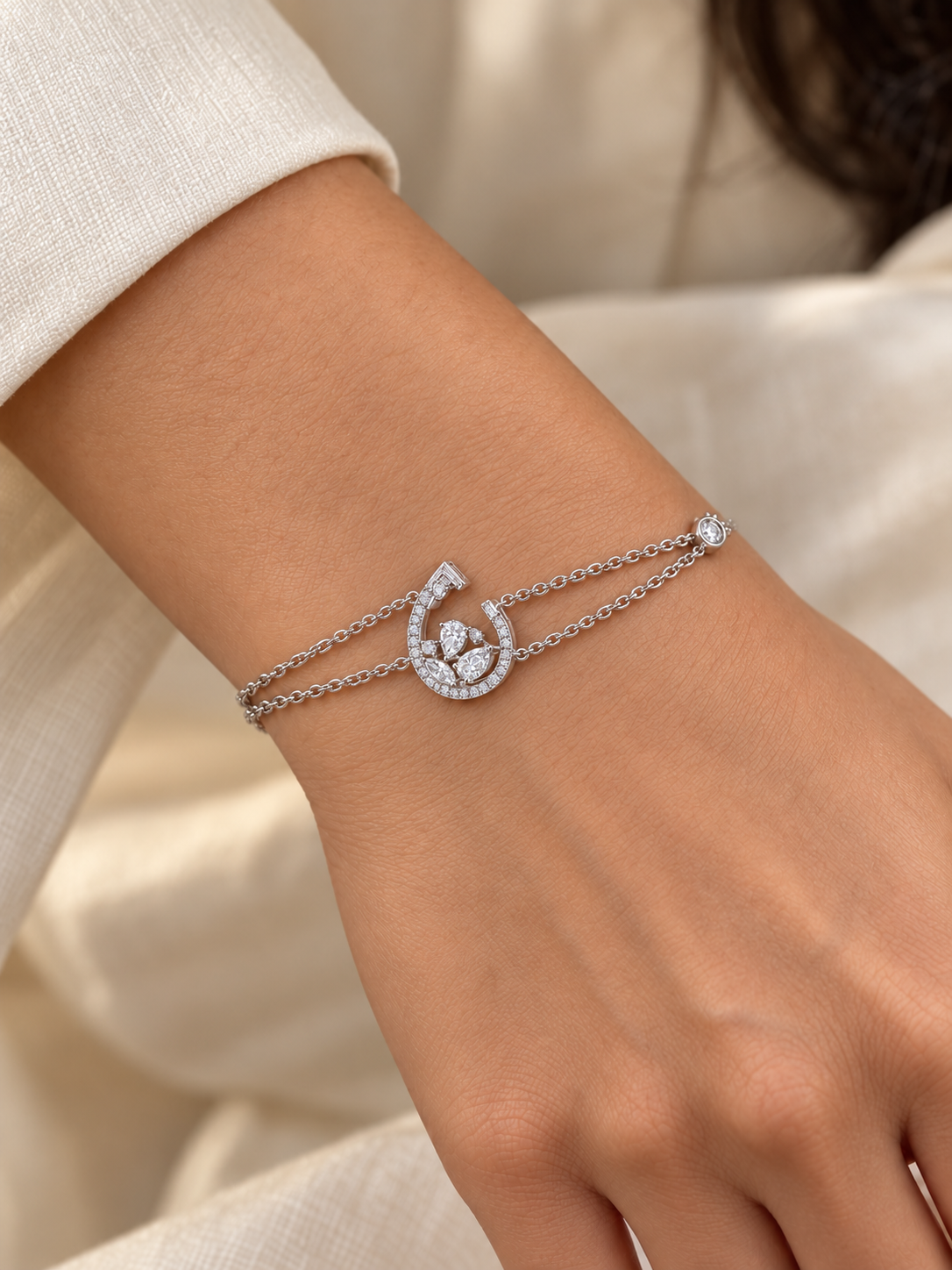 Marisol Petite Lab Diamond Bracelet