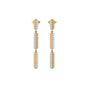 0.41ct Lab Grown Diamond Earrings in 18kt Gold Vermeil