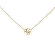 0.29ct Lab Grown Diamond Necklaces in 18kt Gold Vermeil