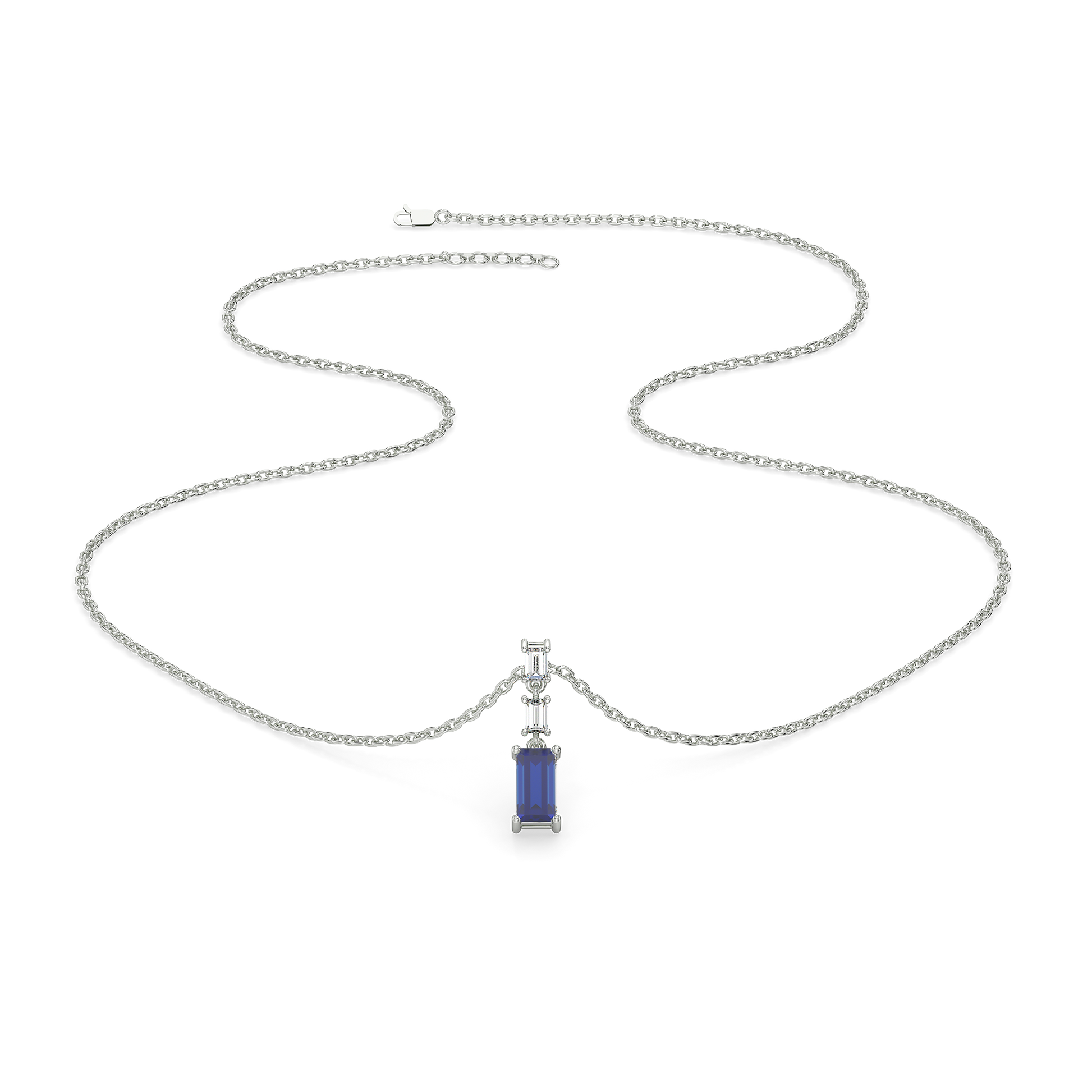 0.15ct Lab Grown Diamond Necklaces in 18kt Gold Vermeil