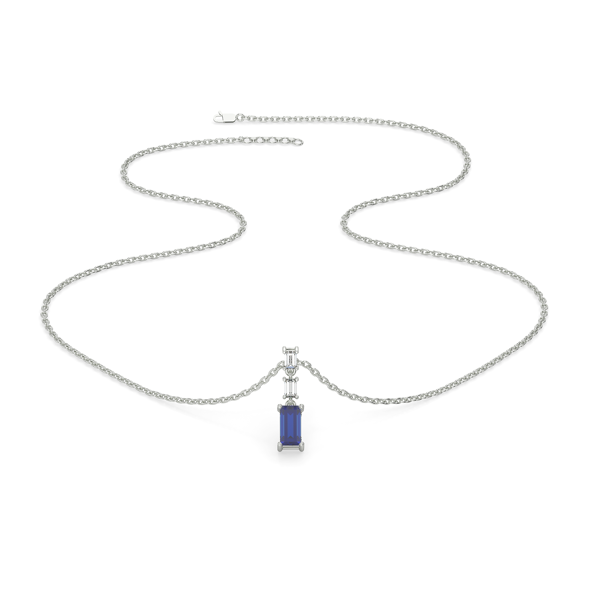 0.15ct Lab Grown Diamond Necklaces in 18kt Gold Vermeil