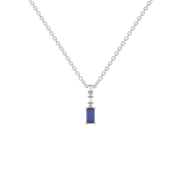 0.15ct Lab Grown Diamond Necklaces in 18kt Gold Vermeil
