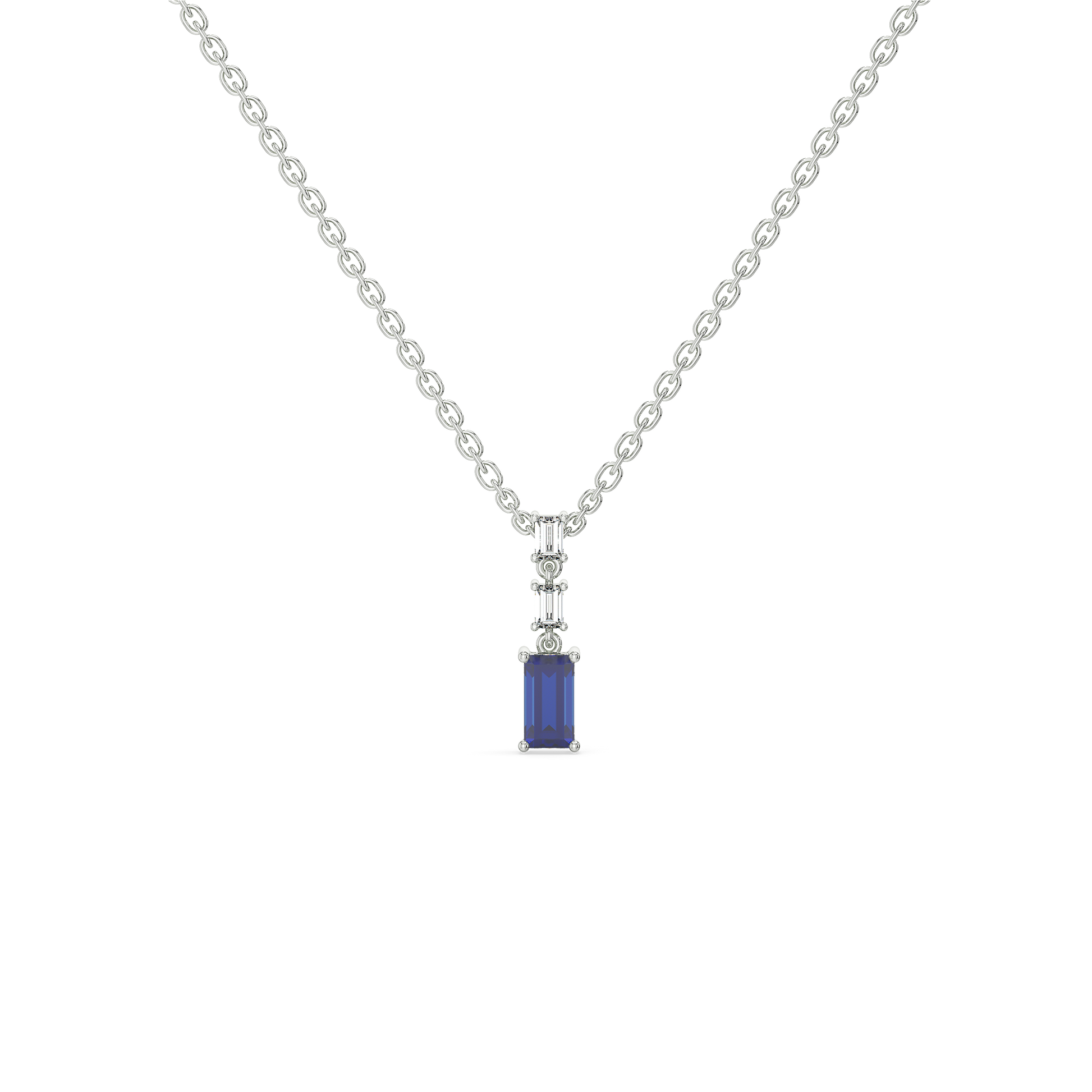 0.15ct Lab Grown Diamond Necklaces in 18kt Gold Vermeil