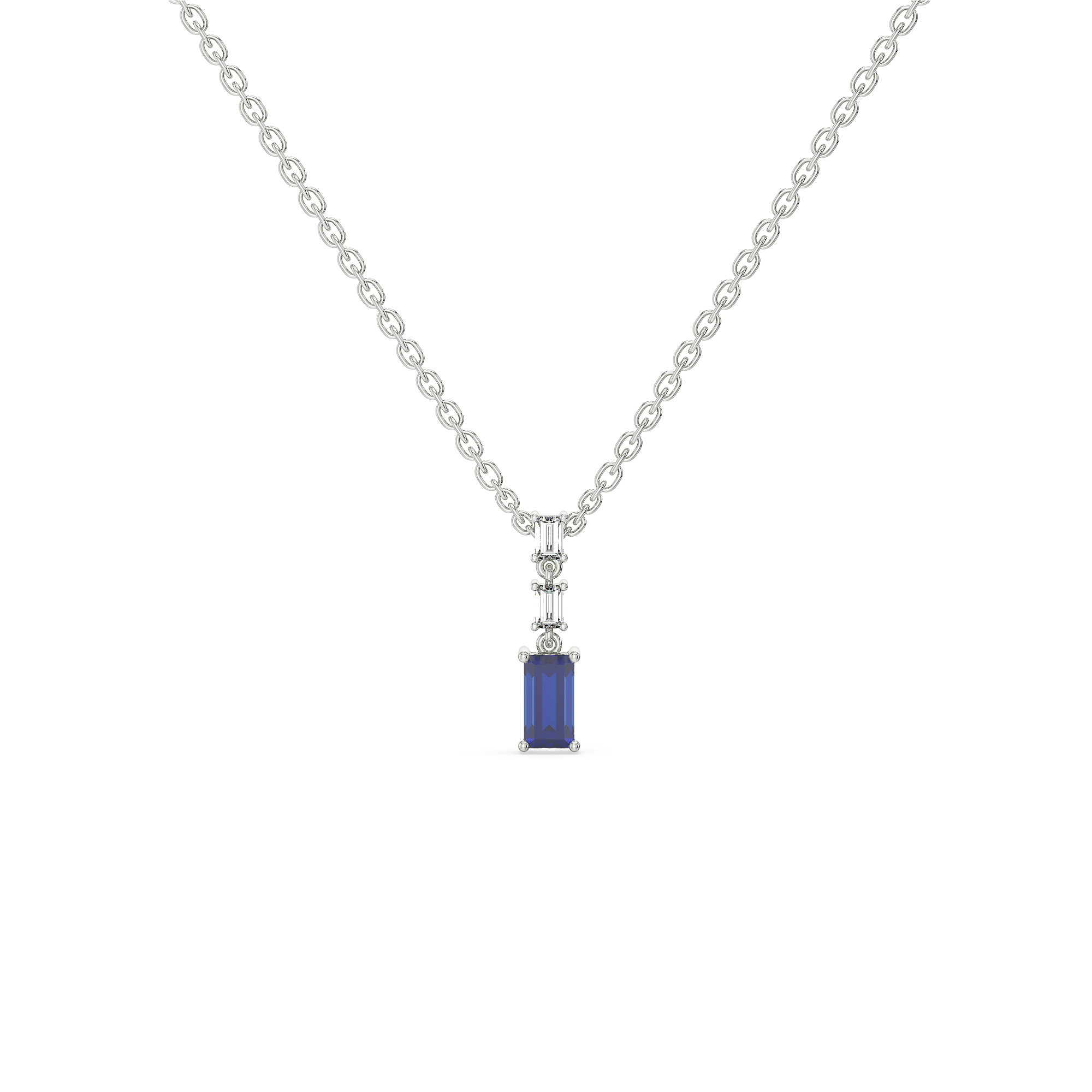 0.15ct Lab Grown Diamond Necklaces in 18kt Gold Vermeil