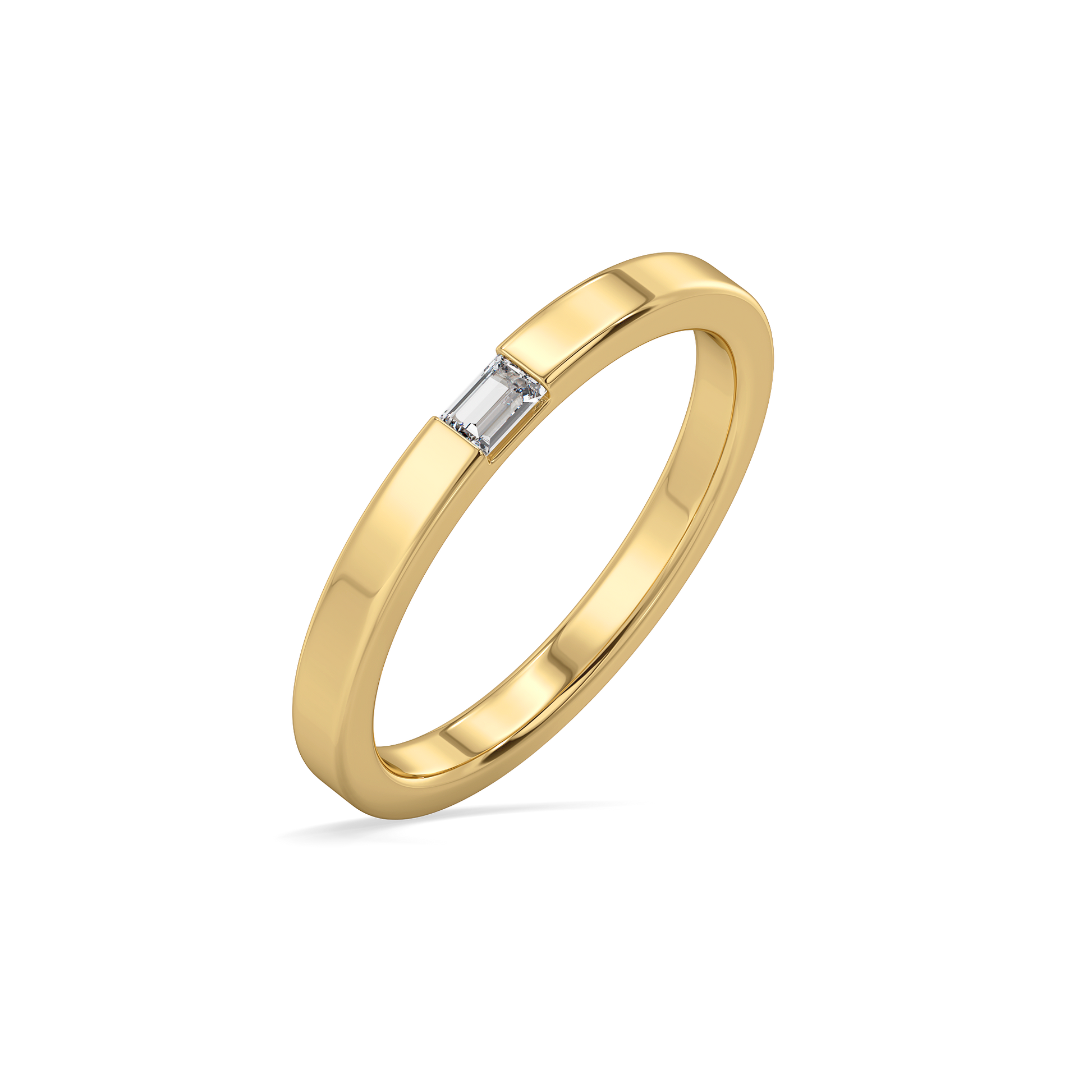 0.07ct Lab Grown Diamond Rings in 18kt Gold Vermeil