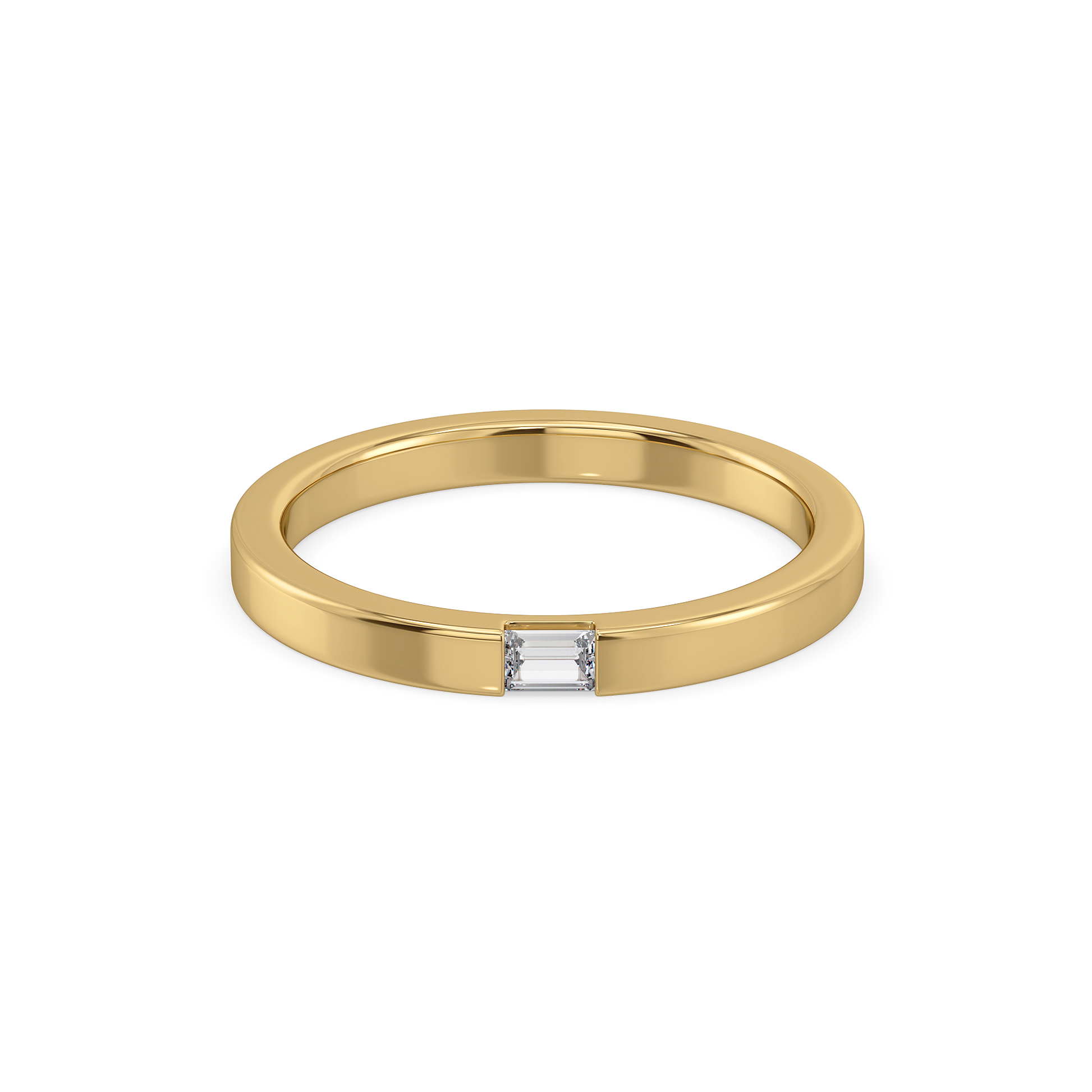 0.07ct Lab Grown Diamond Rings in 18kt Gold Vermeil