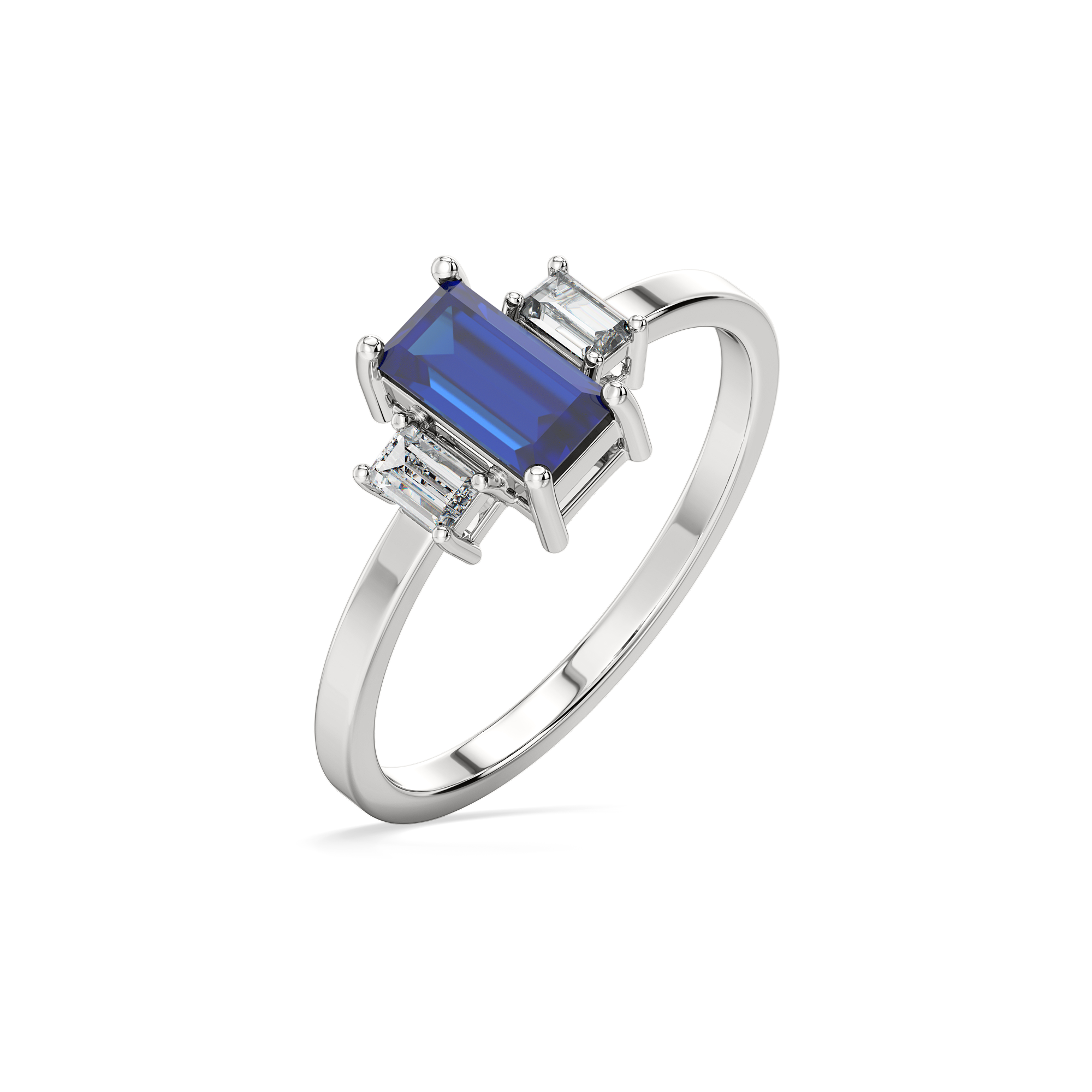 0.12ct Lab Grown Diamond Rings in 18kt Gold Vermeil