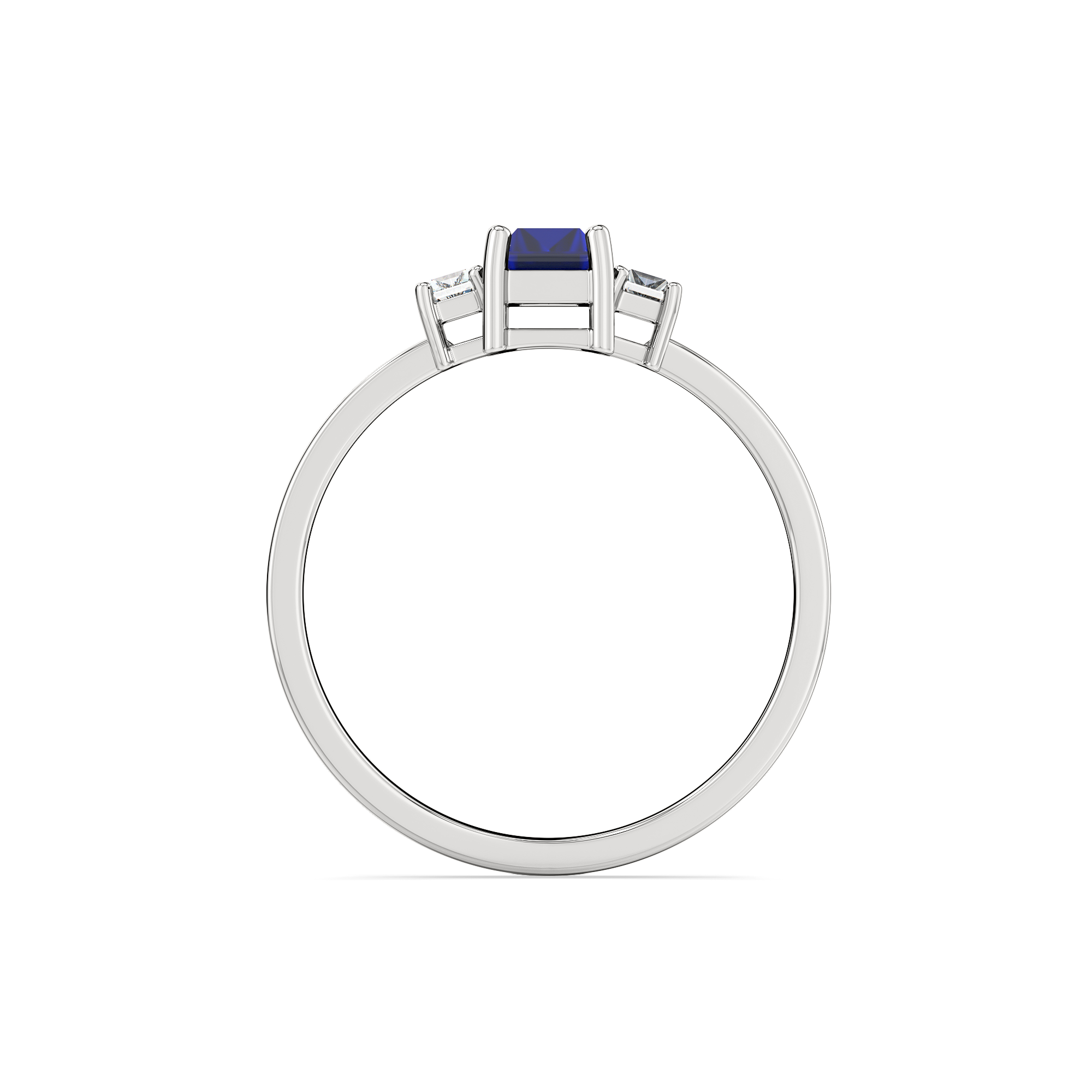 0.12ct Lab Grown Diamond Rings in 18kt Gold Vermeil