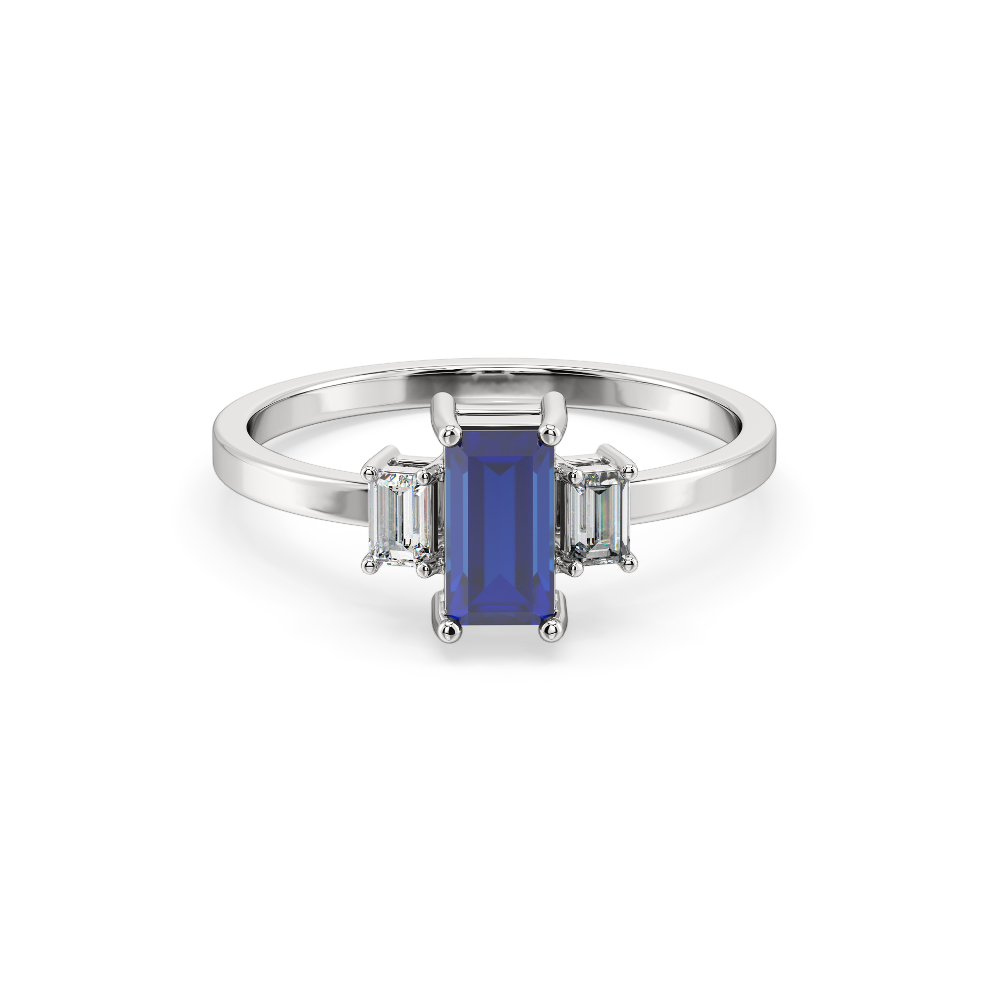 0.12ct Lab Grown Diamond Rings in 18kt Gold Vermeil