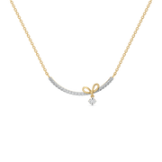 0.55ct Lab Grown Diamond Necklaces in 18kt Gold Vermeil