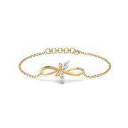 0.19ct Lab Grown Diamond Bracelets in 18kt Gold Vermeil