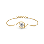 0.13ct Lab Grown Diamond Bracelets in 18kt Gold Vermeil