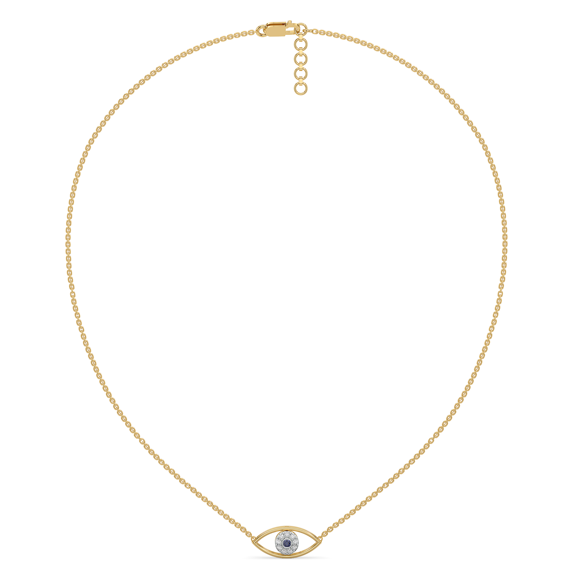 0.12ct Lab Grown Diamond Necklaces in 18kt Gold Vermeil