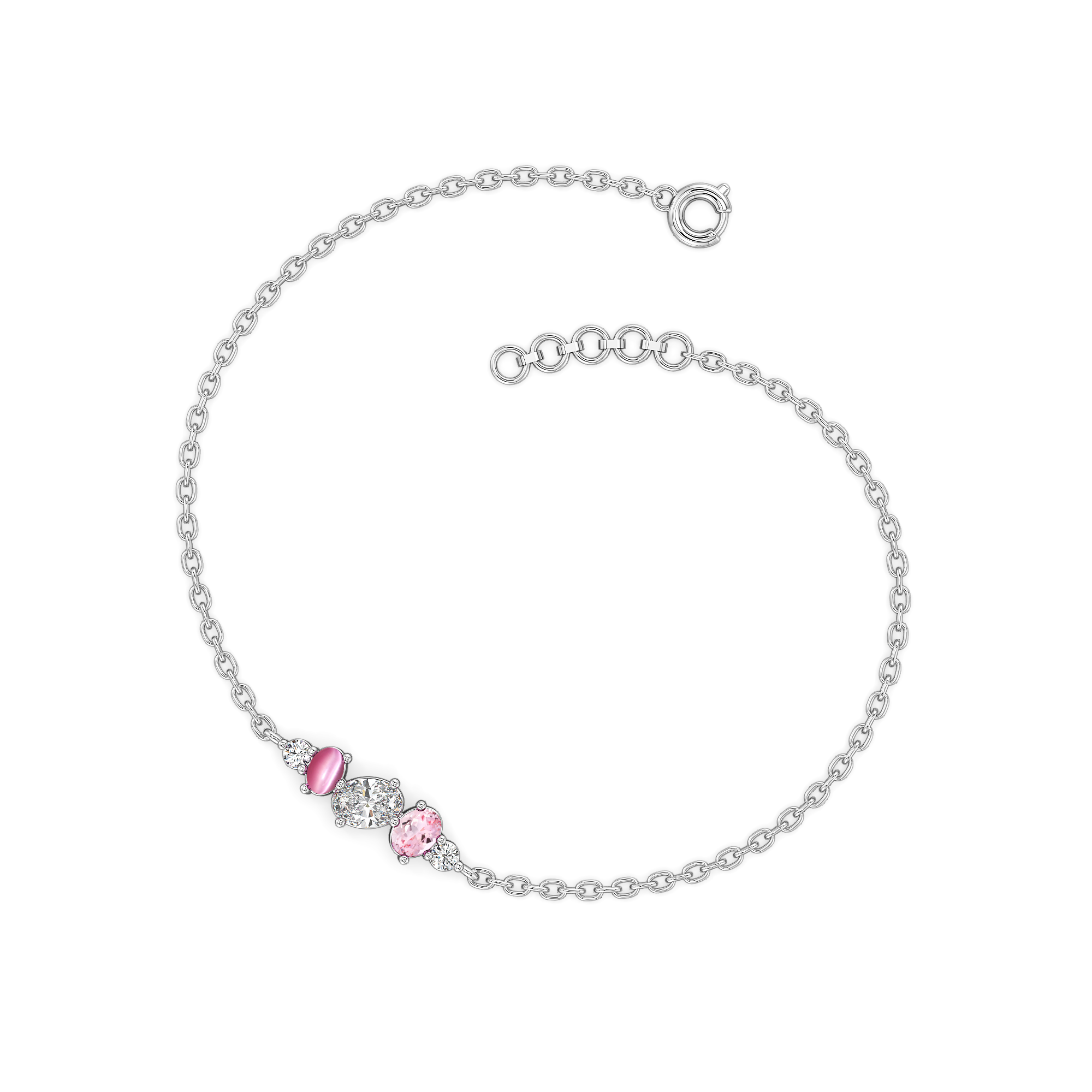 0.36ct Lab Grown Diamond Bracelets in 18kt Gold Vermeil
