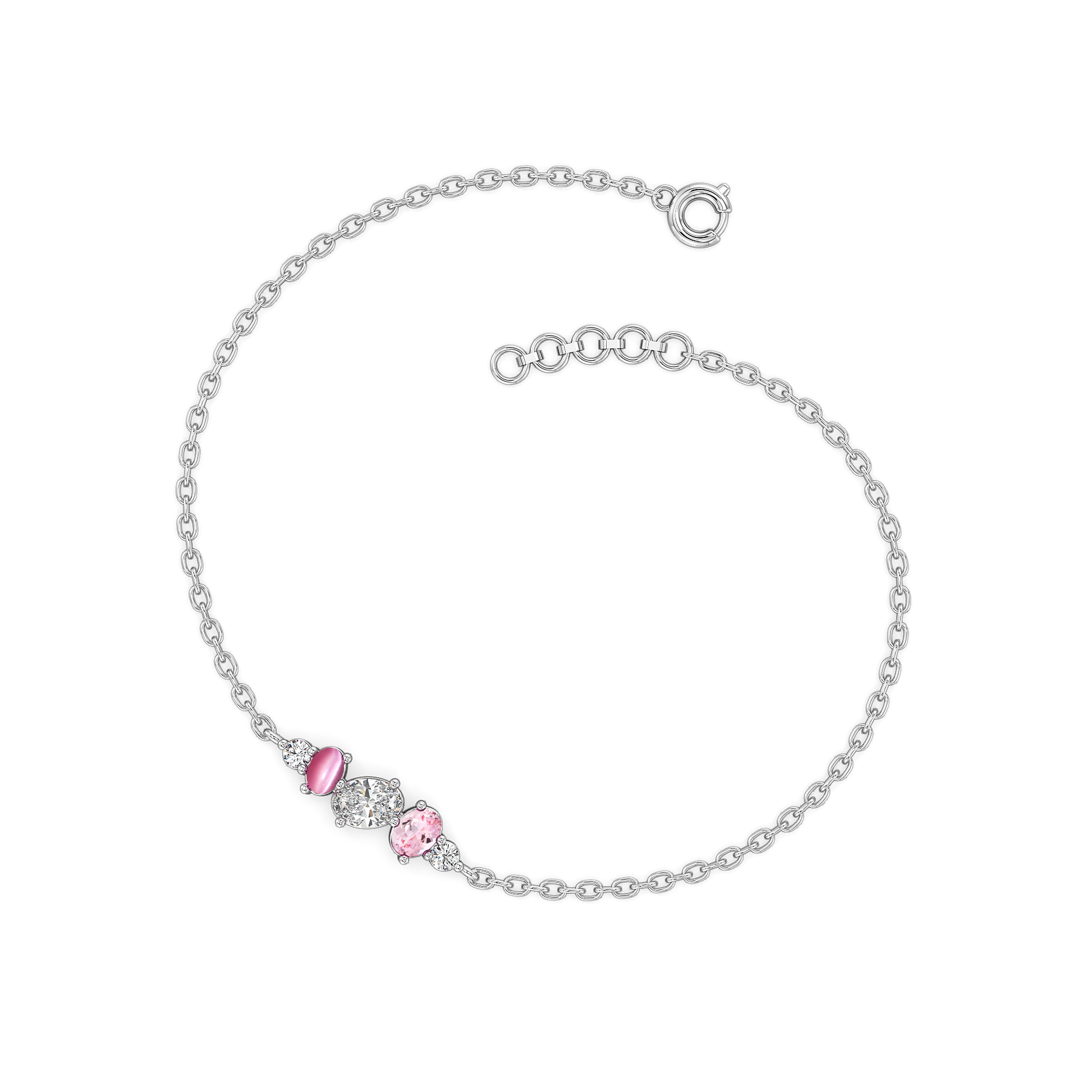 0.36ct Lab Grown Diamond Bracelets in 18kt Gold Vermeil