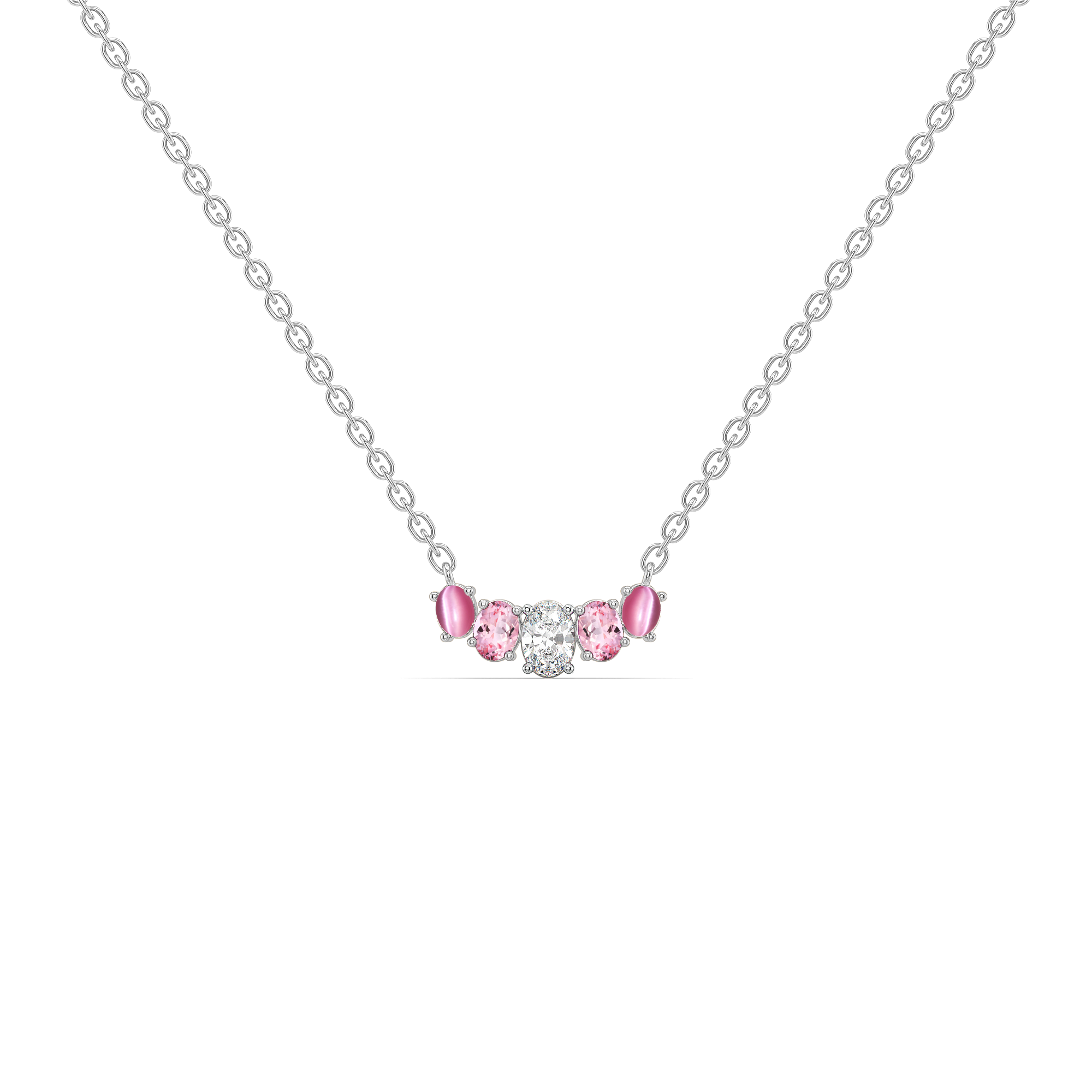 0.23ct Lab Grown Diamond Necklaces in 18kt Gold Vermeil