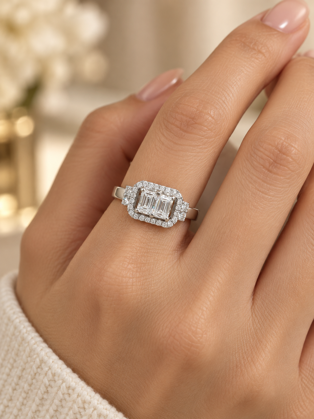 Calmire Drex Lab Grown Diamond Ring