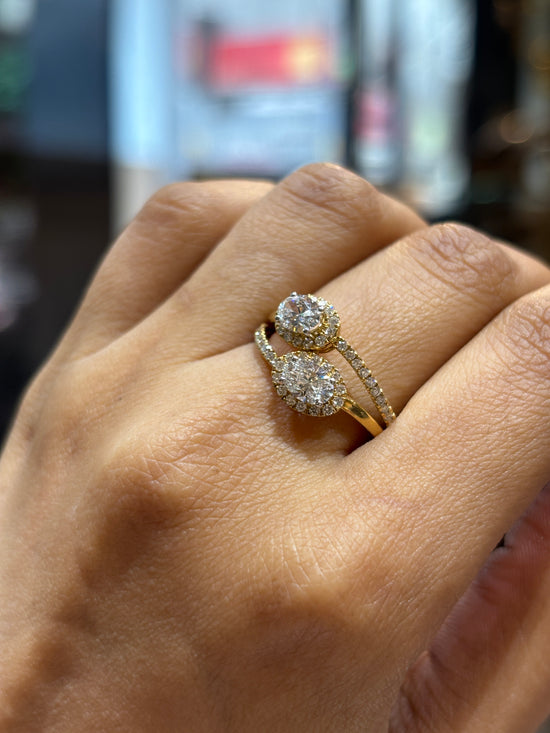 Aurora Horizon Lab Diamond Ring