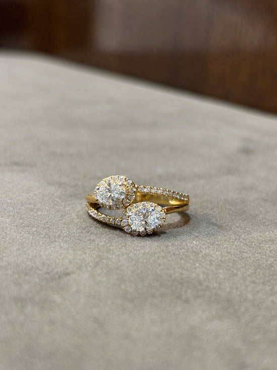 Aurora Horizon Lab Diamond Ring