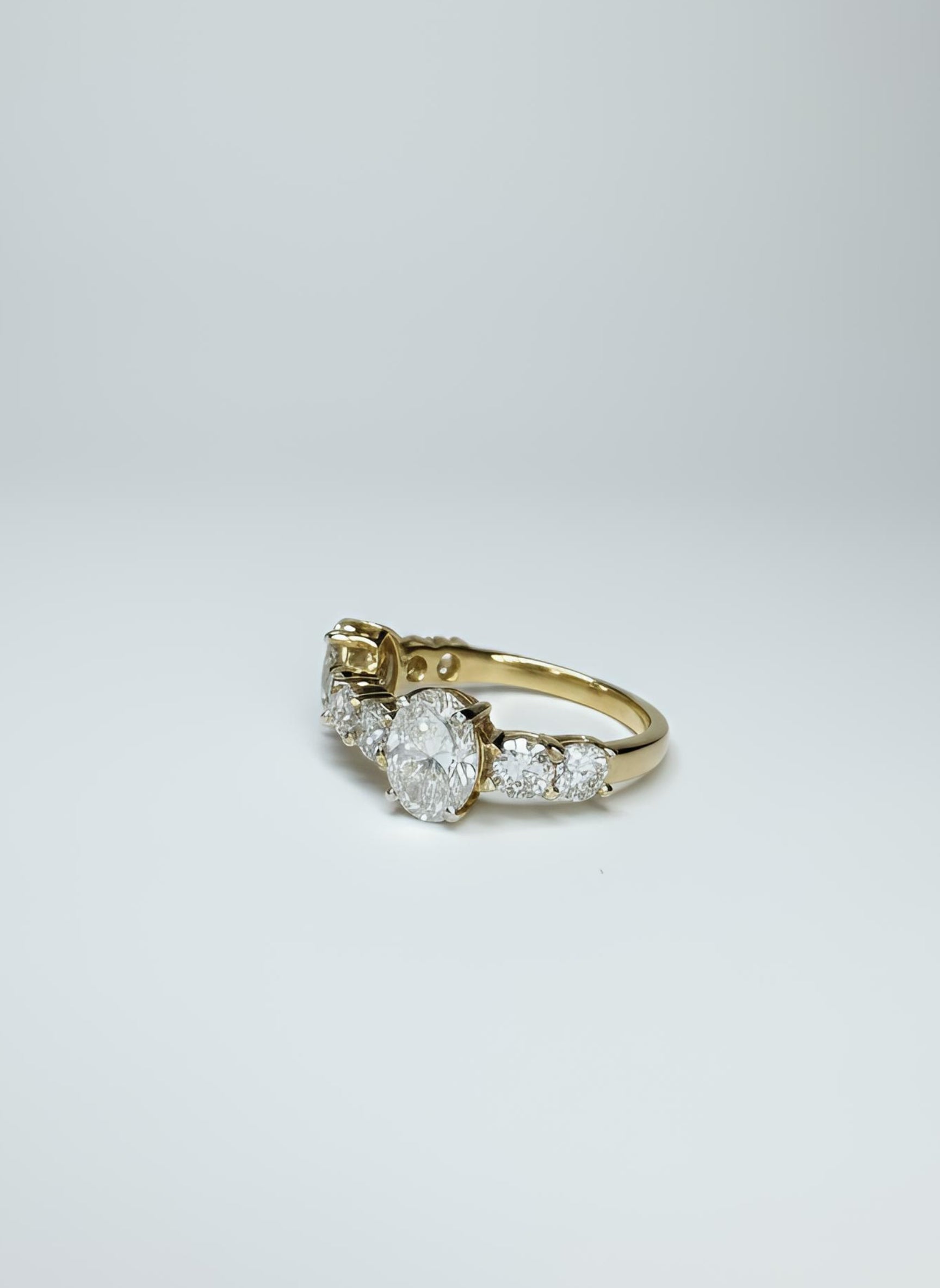 Avynexia Band Lab Diamond Ring