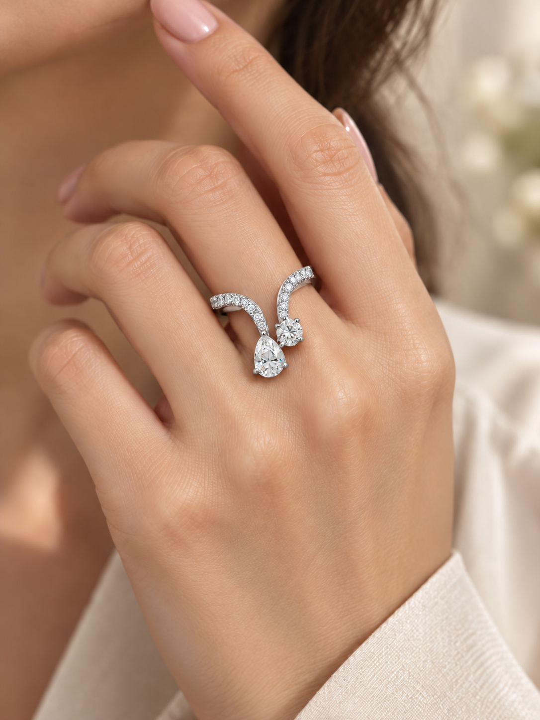 Thyren Calyx Lab Grown Diamond Ring