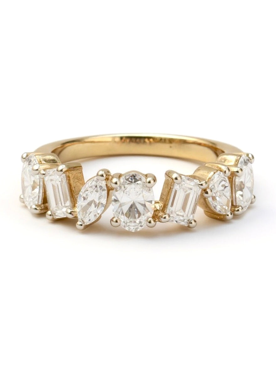 Gentle Storm Lab Diamond Ring - Fiona Diamonds - Fiona Diamonds