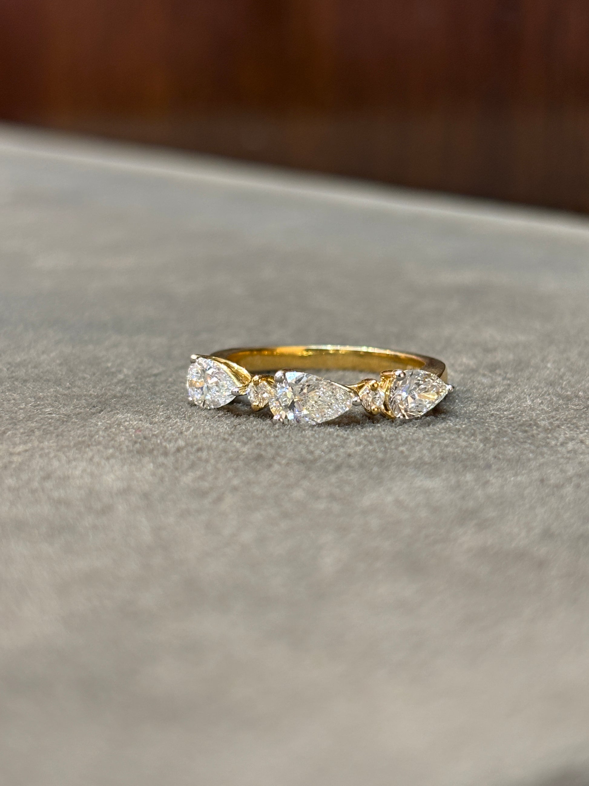 Midnight Echo Lab Diamond Ring - Fiona Diamonds - Fiona Diamonds