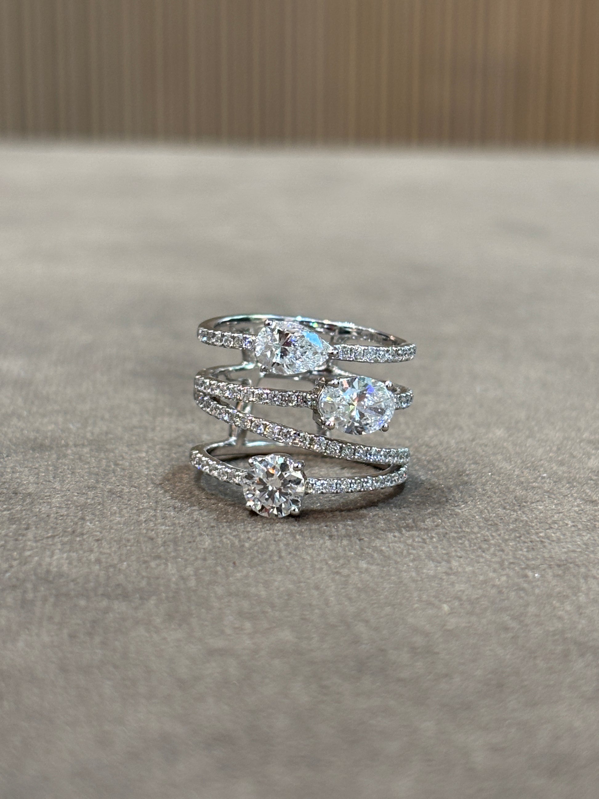 Velvet Symphony Lab Diamond Ring - Fiona Diamonds - Fiona Diamonds