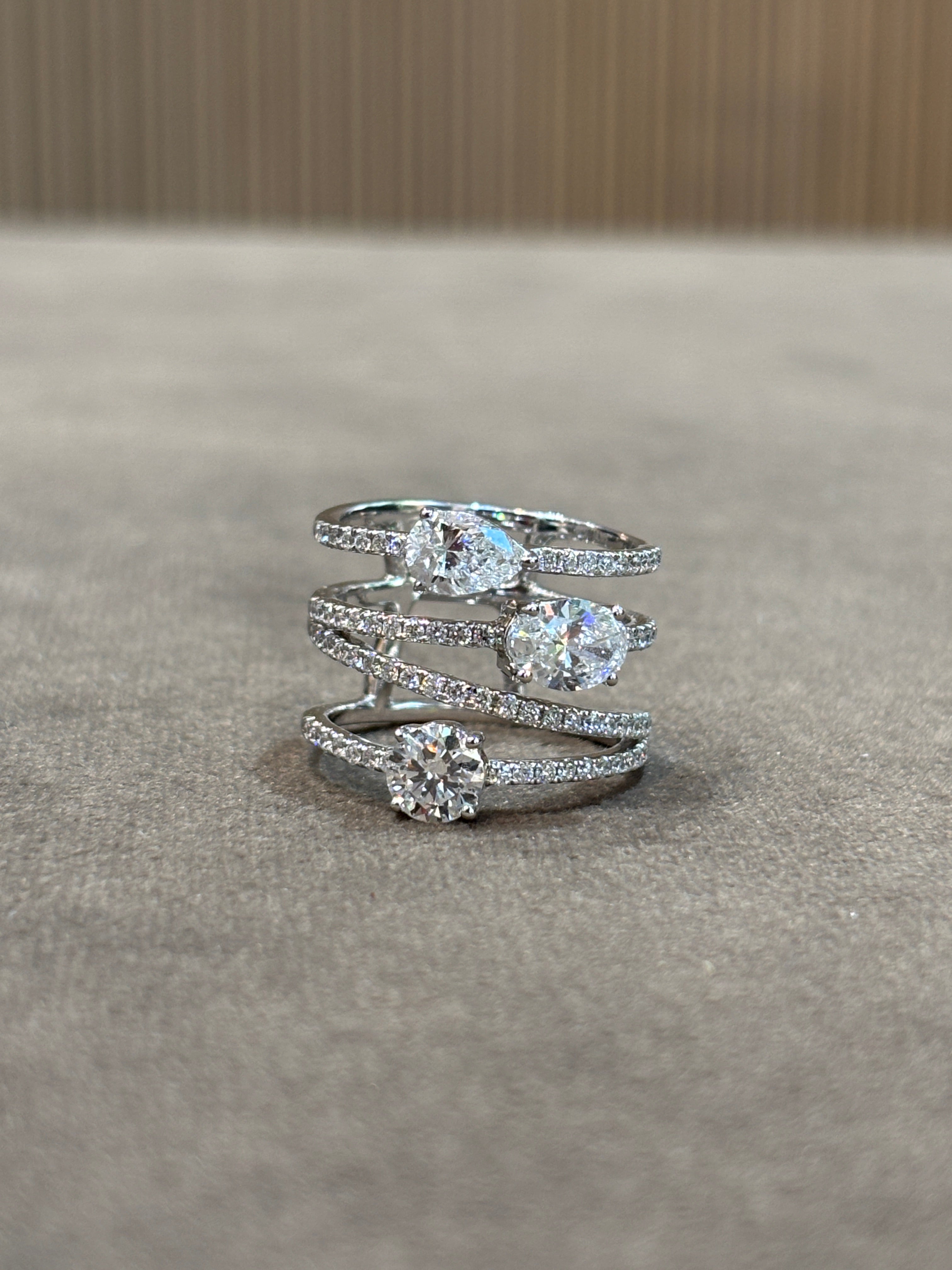 Velvet Symphony Lab Diamond Ring - Fiona Diamonds - Fiona Diamonds