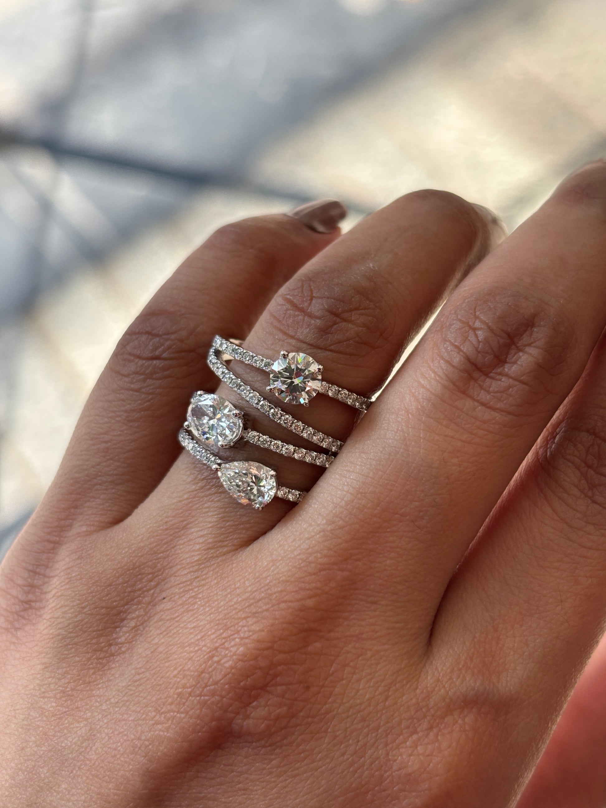 Velvet Symphony Lab Diamond Ring - Fiona Diamonds - Fiona Diamonds