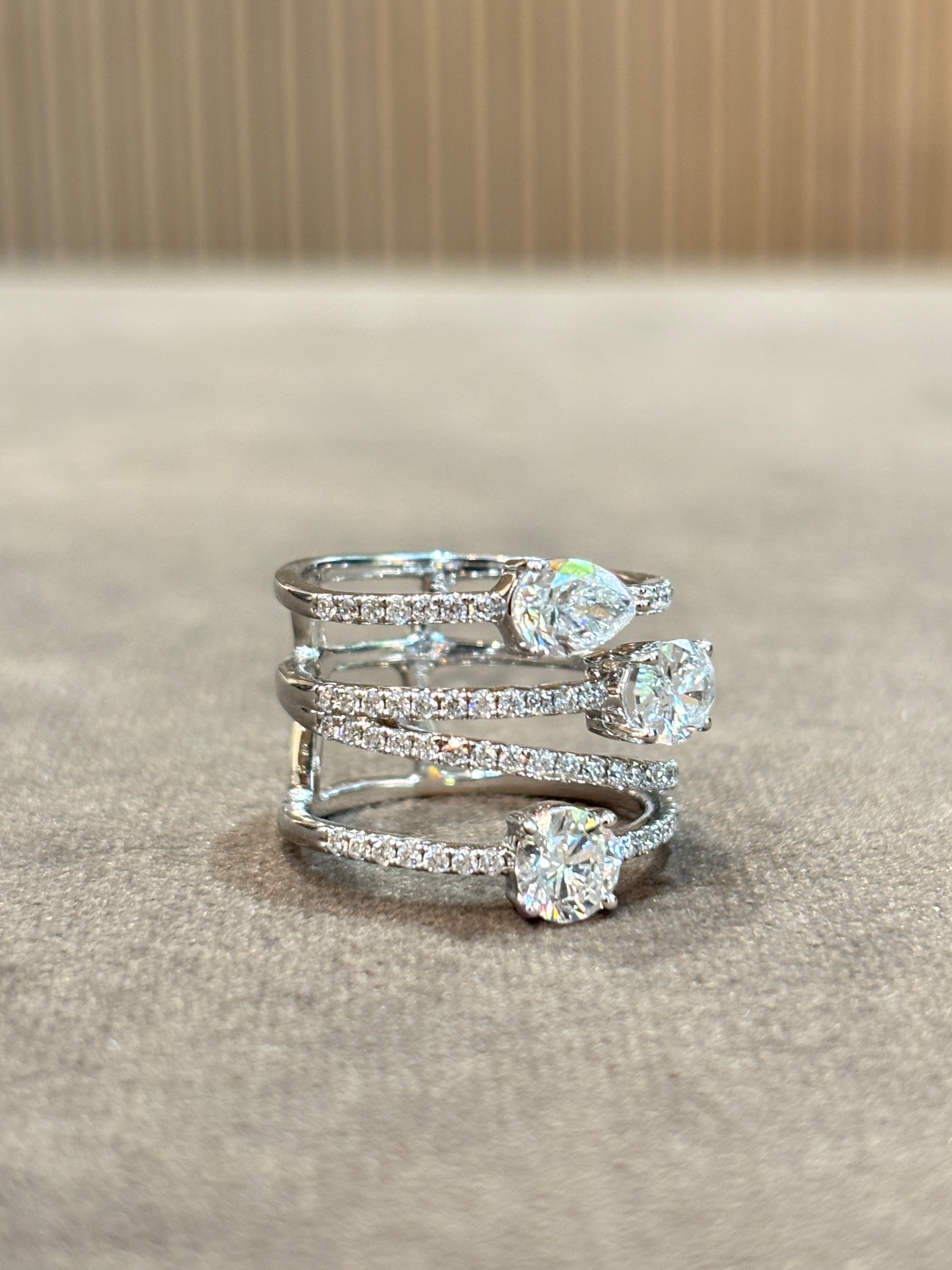 Velvet Symphony Lab Diamond Ring - Fiona Diamonds - Fiona Diamonds